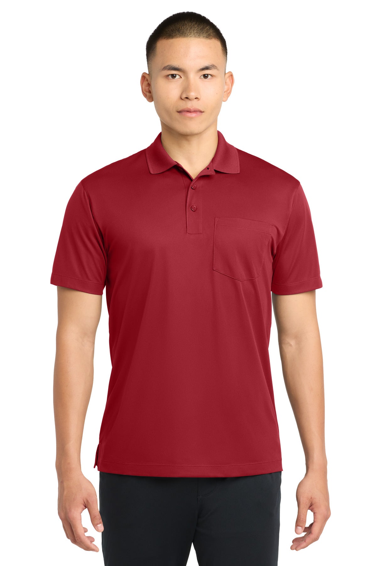 Sport-Tek ® Micropique Sport-Wick ® Pocket Polo. ST651
