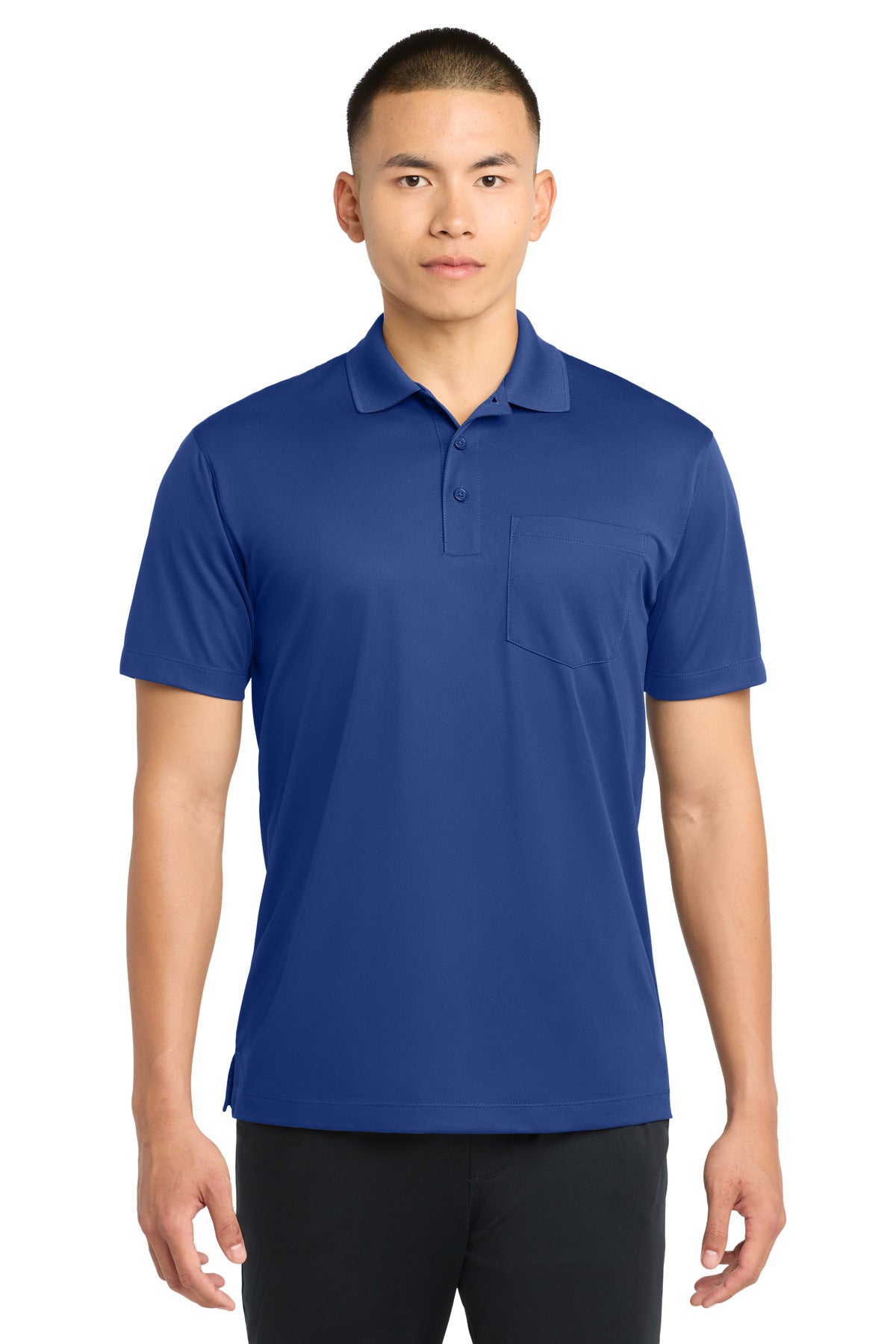 Sport-Tek ® Micropique Sport-Wick ® Pocket Polo. ST651