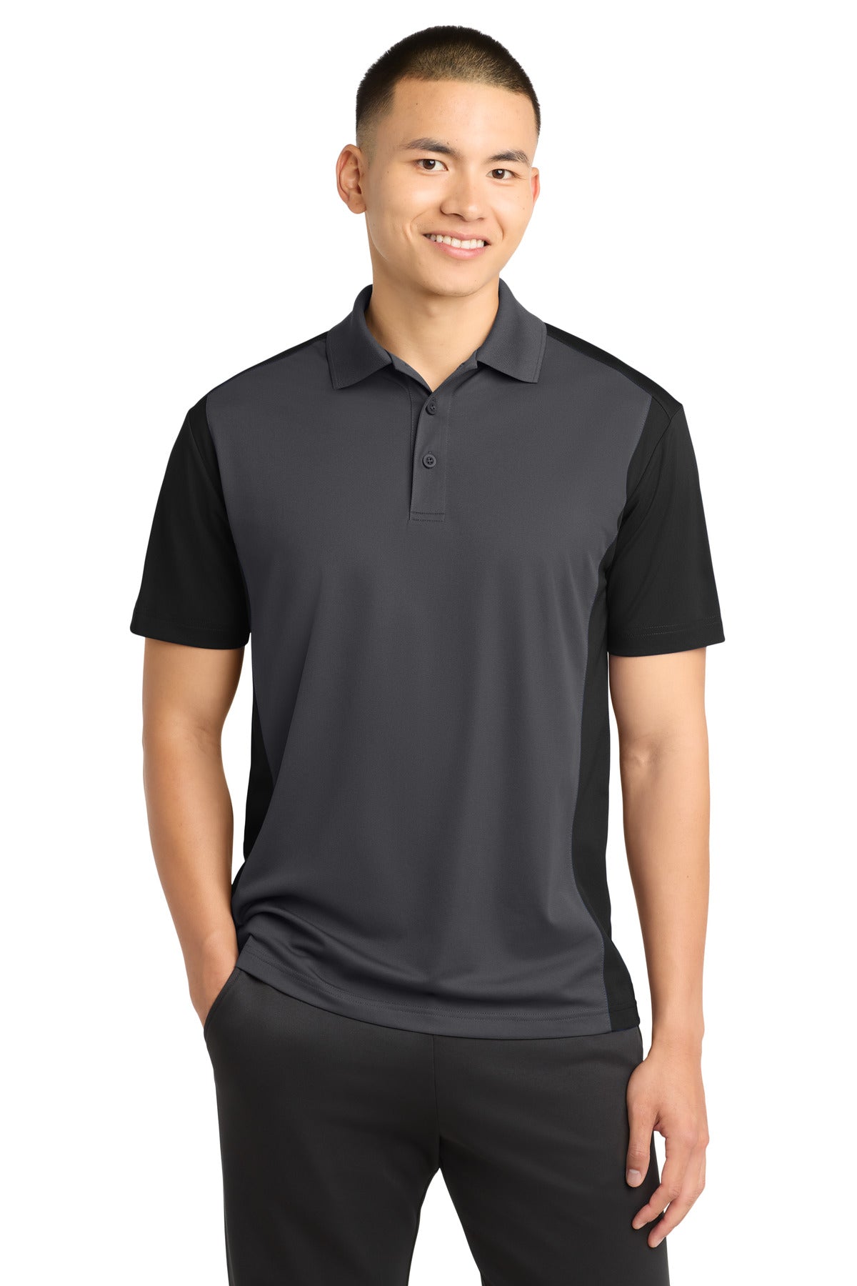 Sport-Tek ® Colorblock Micropique Sport-Wick ® Polo. ST652