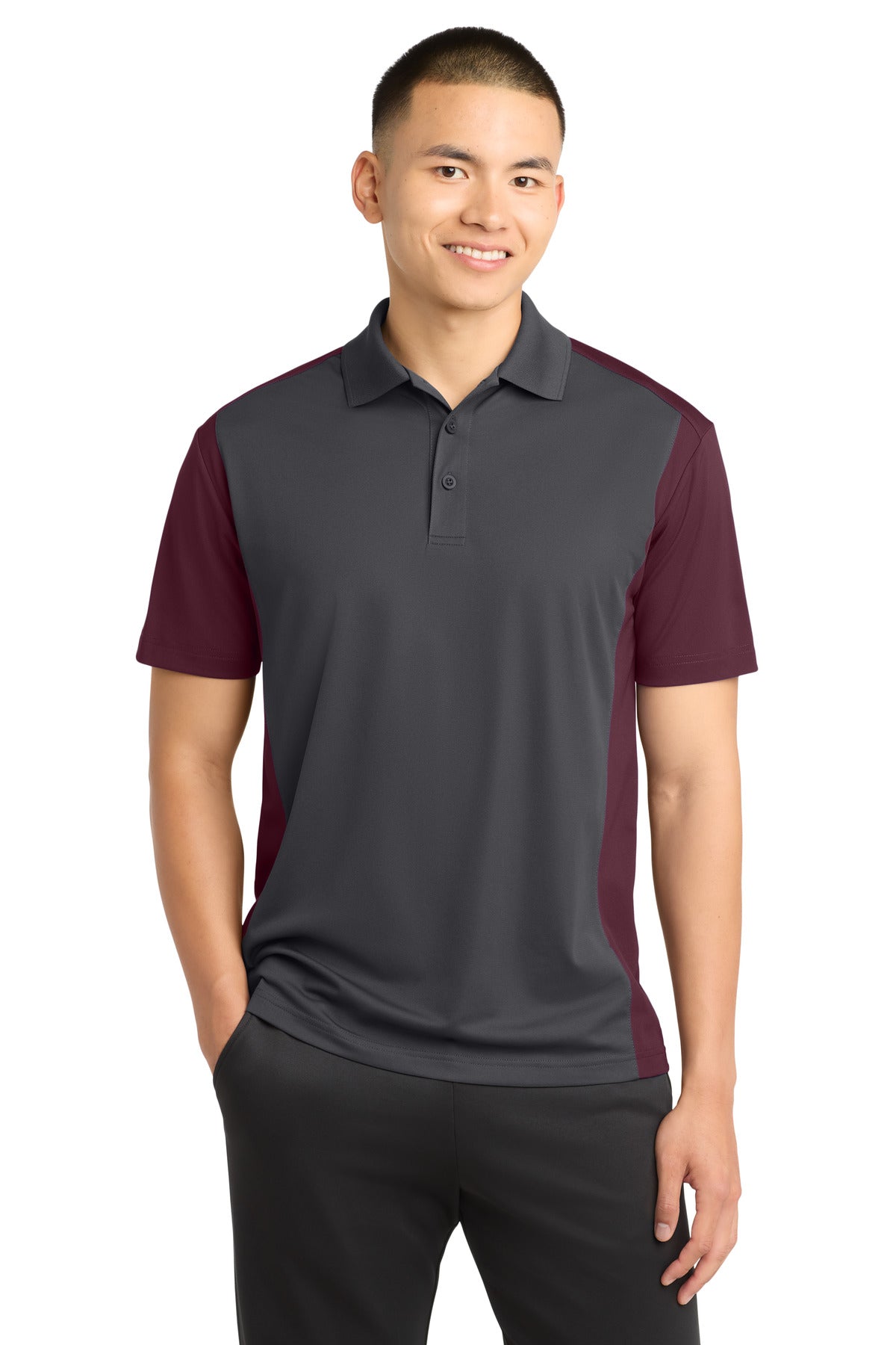 Sport-Tek ® Colorblock Micropique Sport-Wick ® Polo. ST652