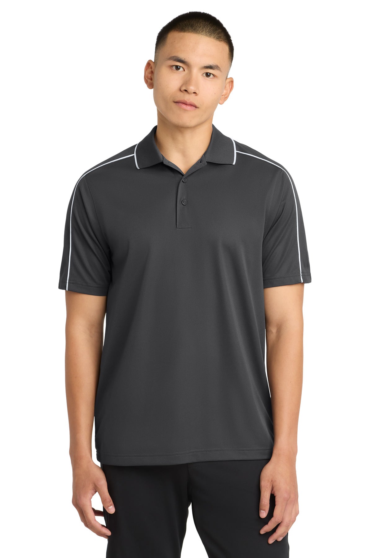 Sport-Tek ® Micropique Sport-Wick ® Piped Polo. ST653