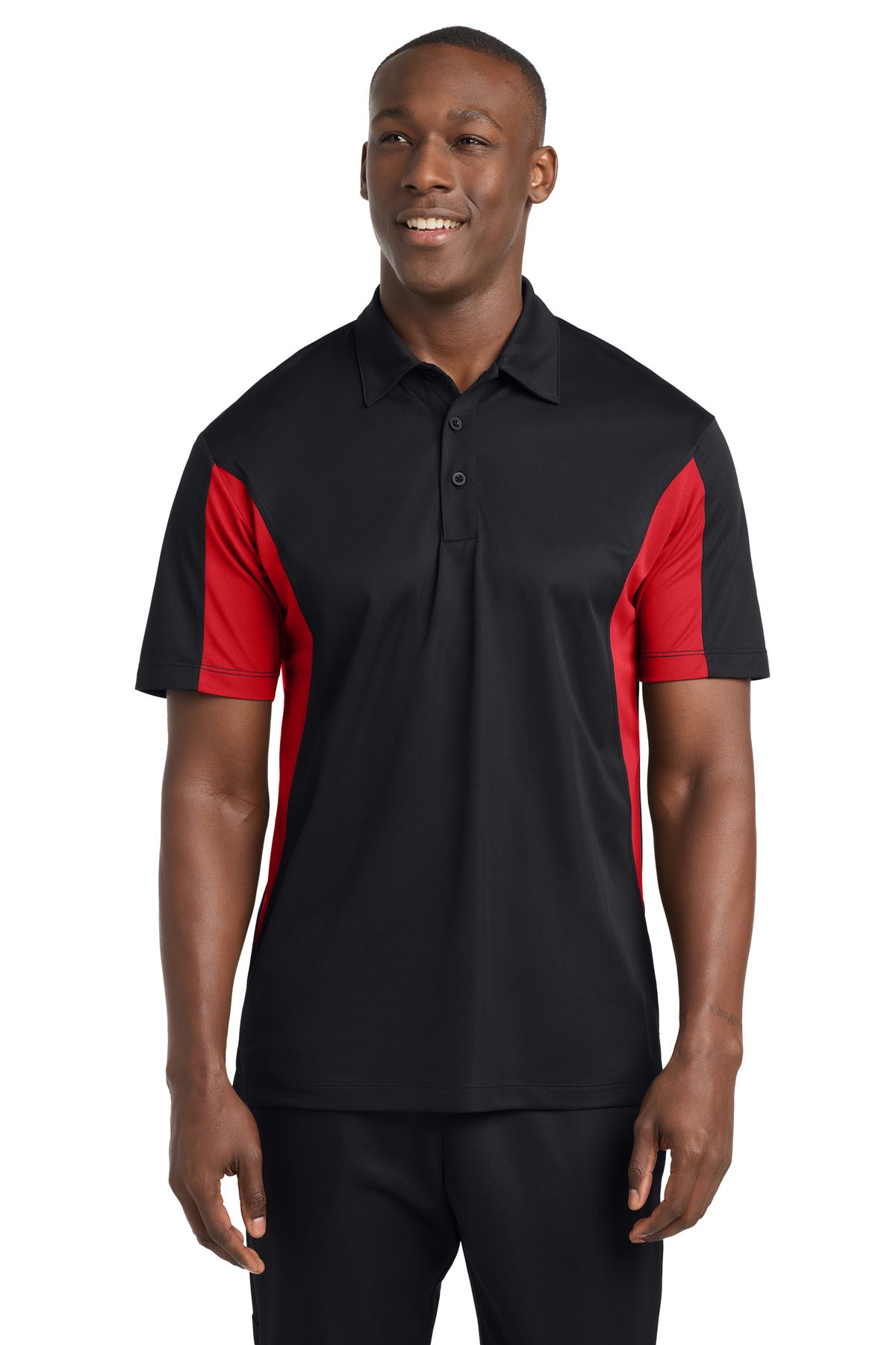 Sport-Tek ® Side Blocked Micropique Sport-Wick ® Polo. ST655