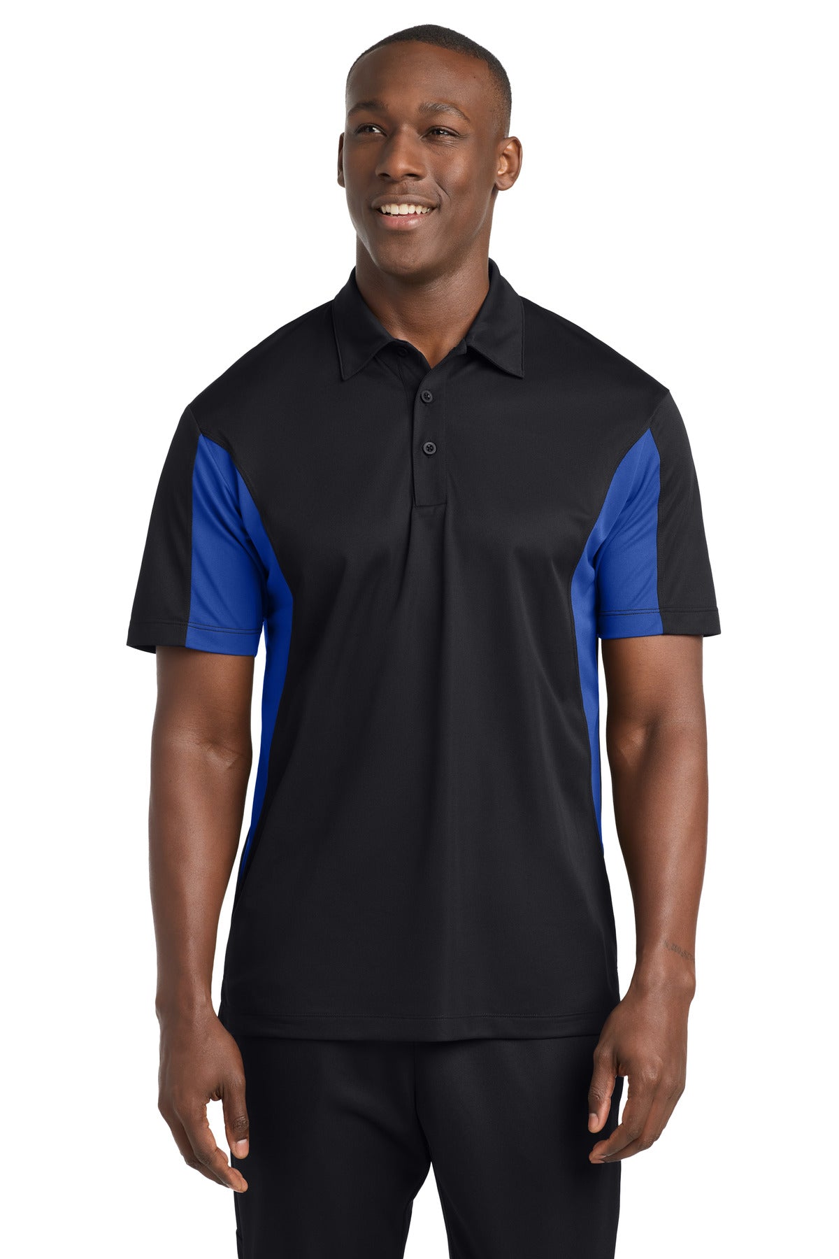 Sport-Tek ® Side Blocked Micropique Sport-Wick ® Polo. ST655