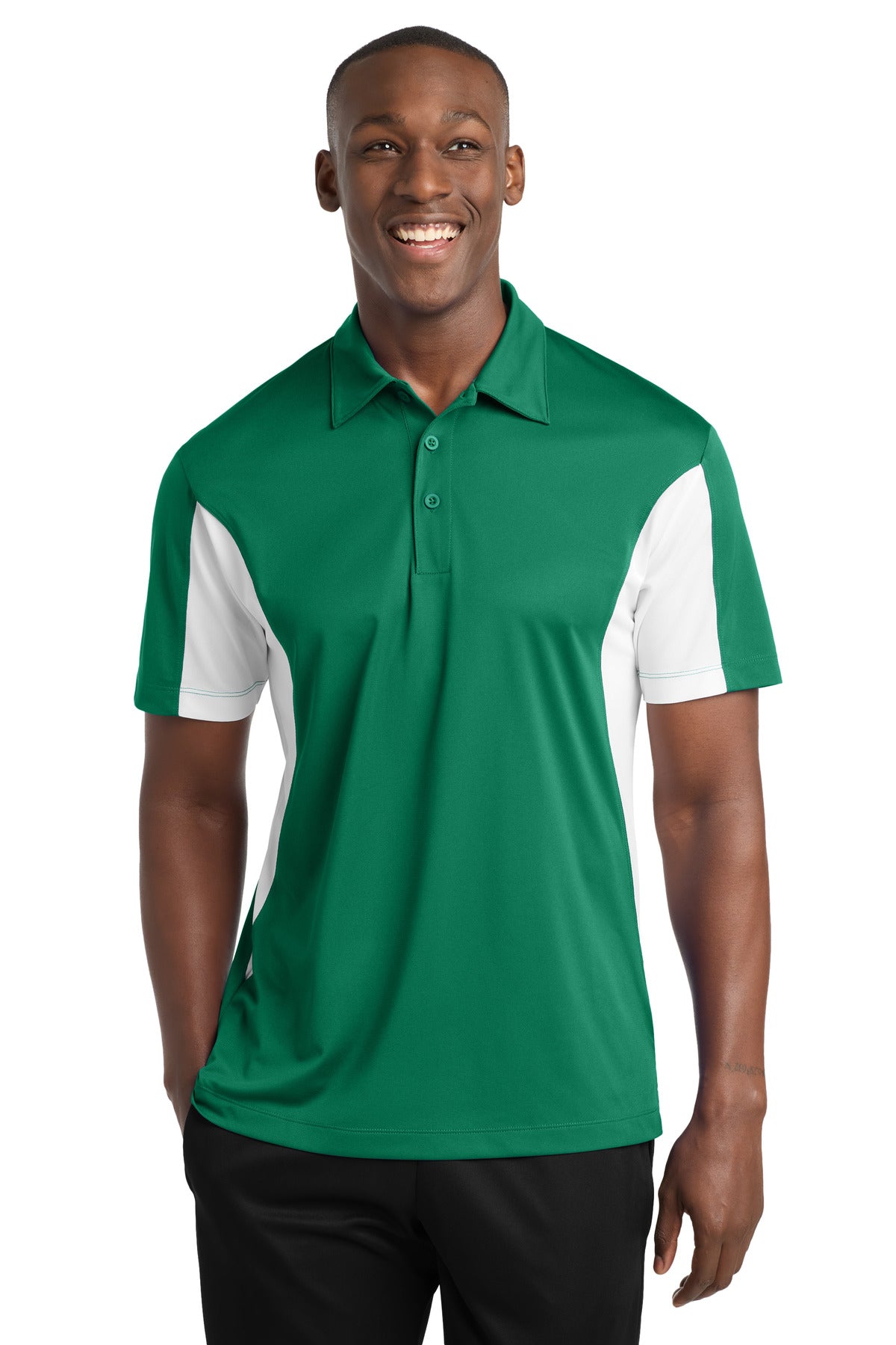 Sport-Tek ® Side Blocked Micropique Sport-Wick ® Polo. ST655