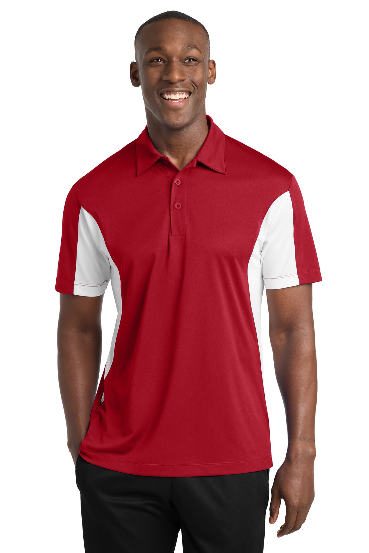 Sport-Tek ® Side Blocked Micropique Sport-Wick ® Polo. ST655