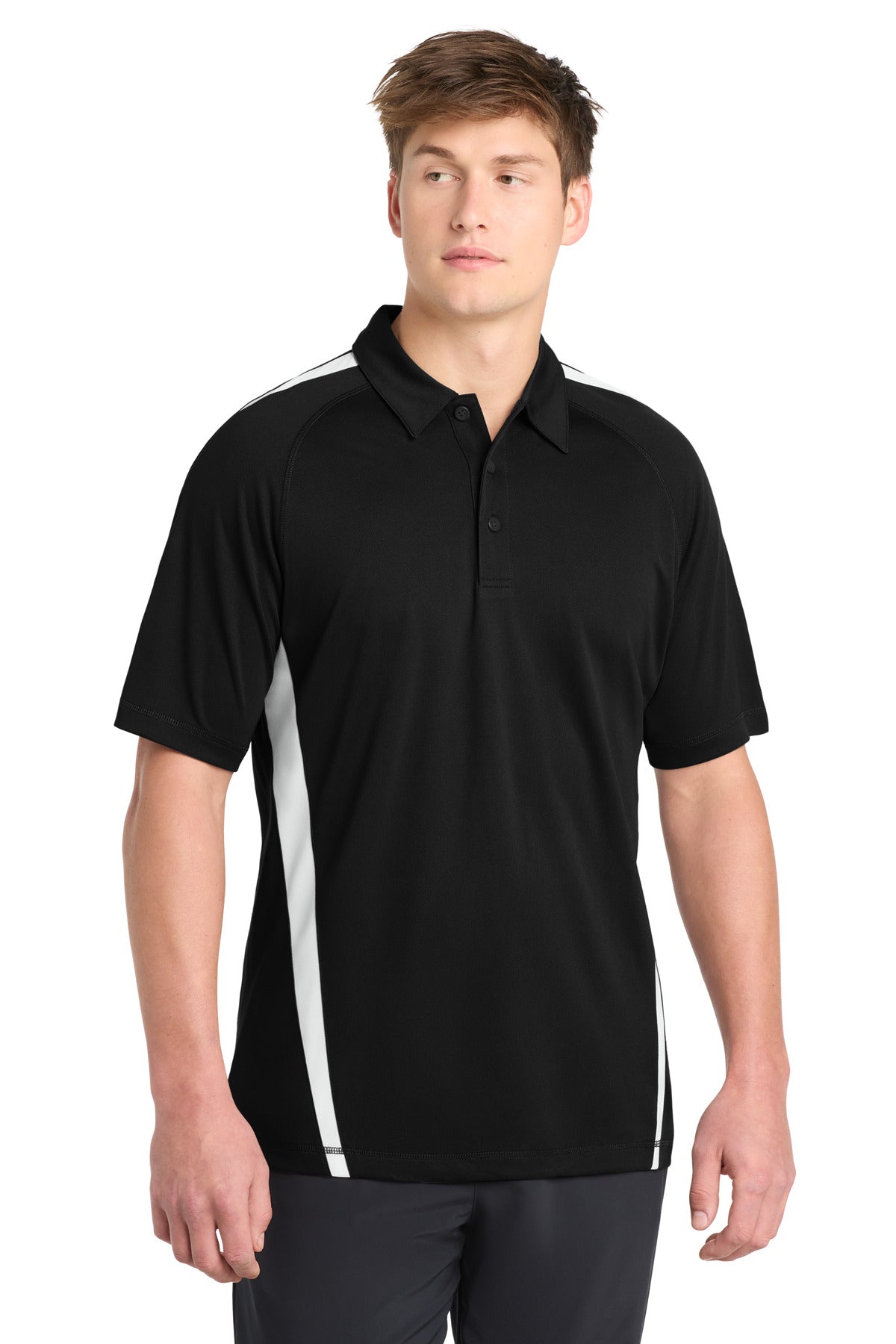 Sport-Tek ® PosiCharge ® Micro-Mesh Colorblock Polo. ST685