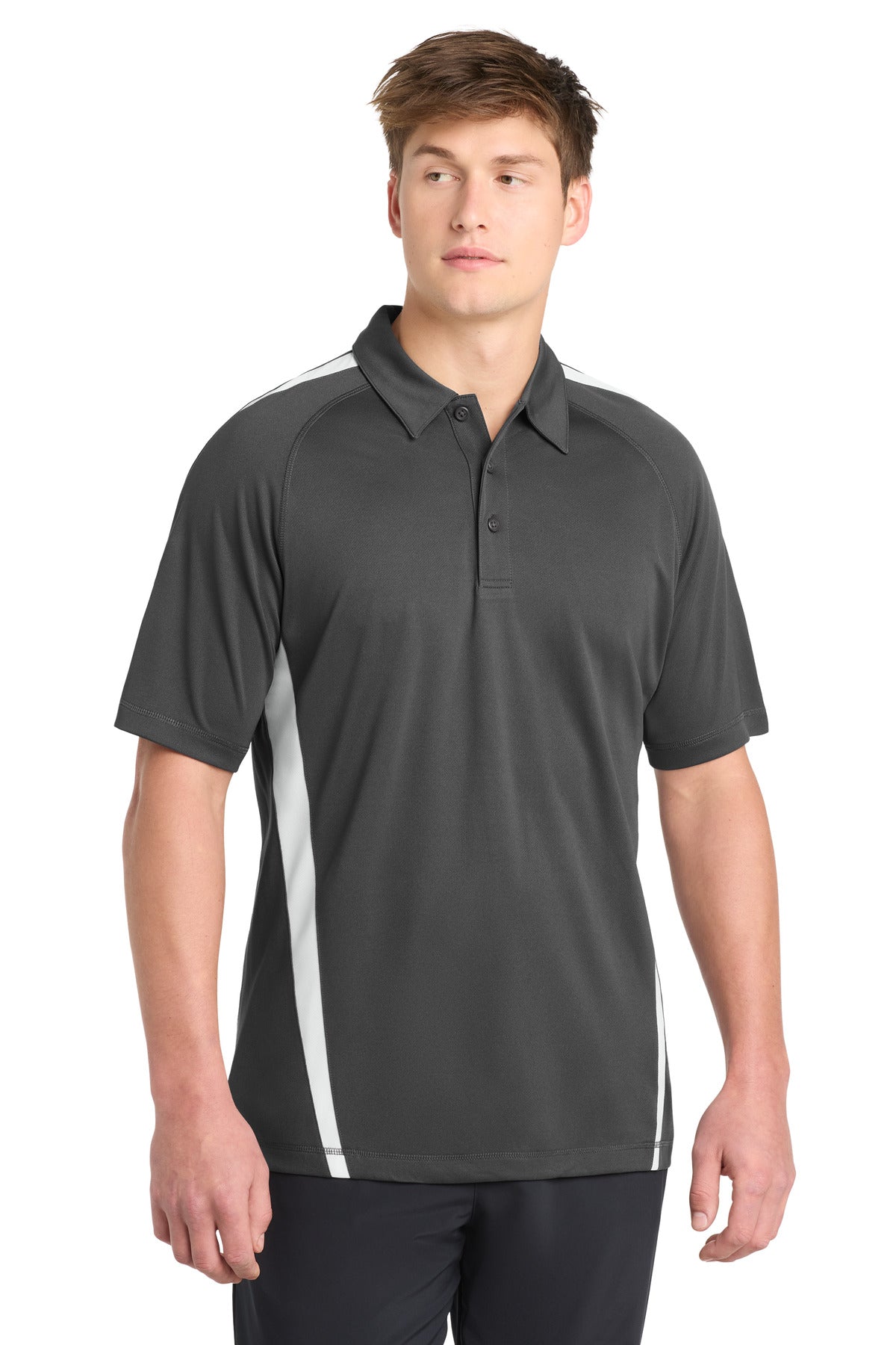Sport-Tek ® PosiCharge ® Micro-Mesh Colorblock Polo. ST685