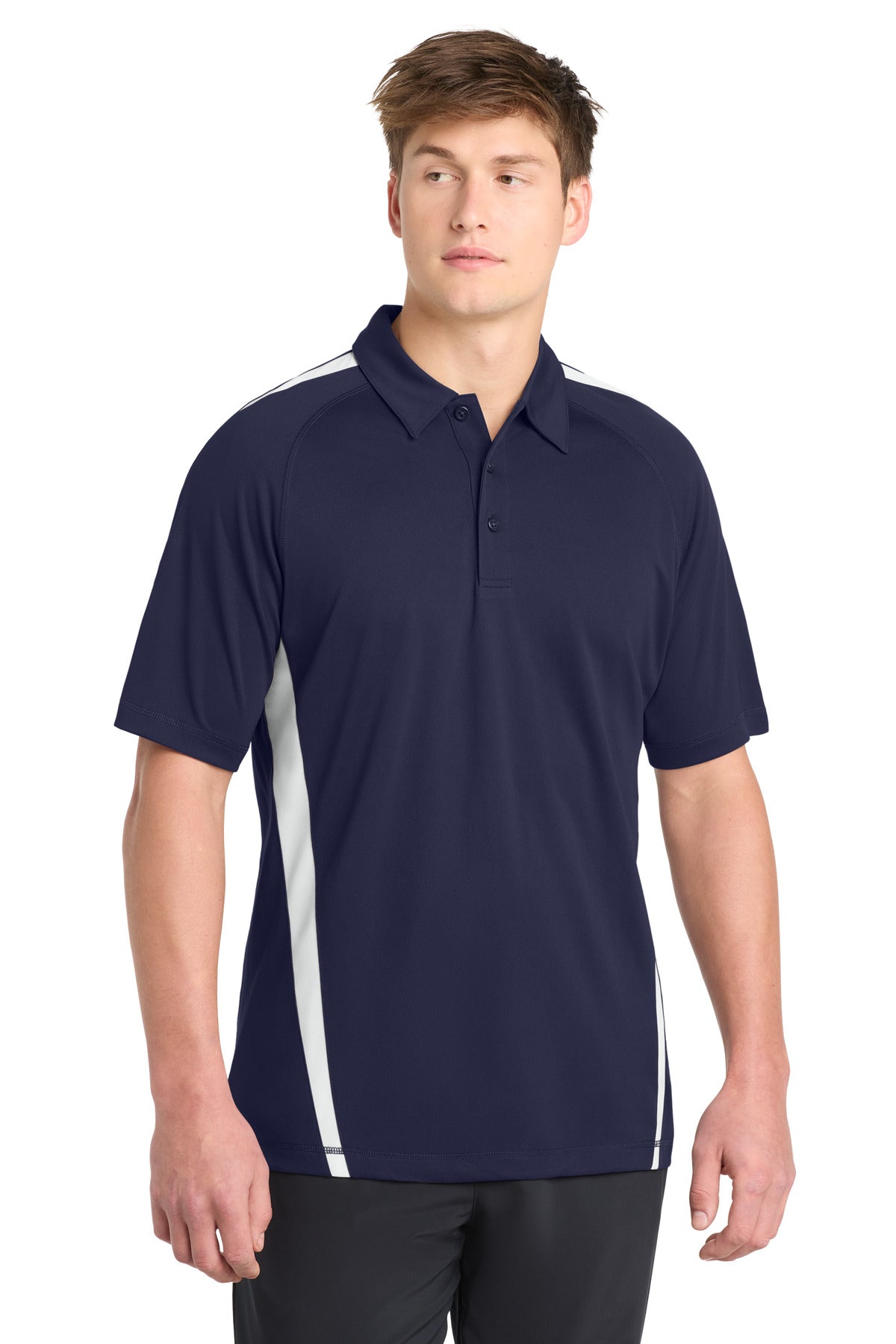 Sport-Tek ® PosiCharge ® Micro-Mesh Colorblock Polo. ST685