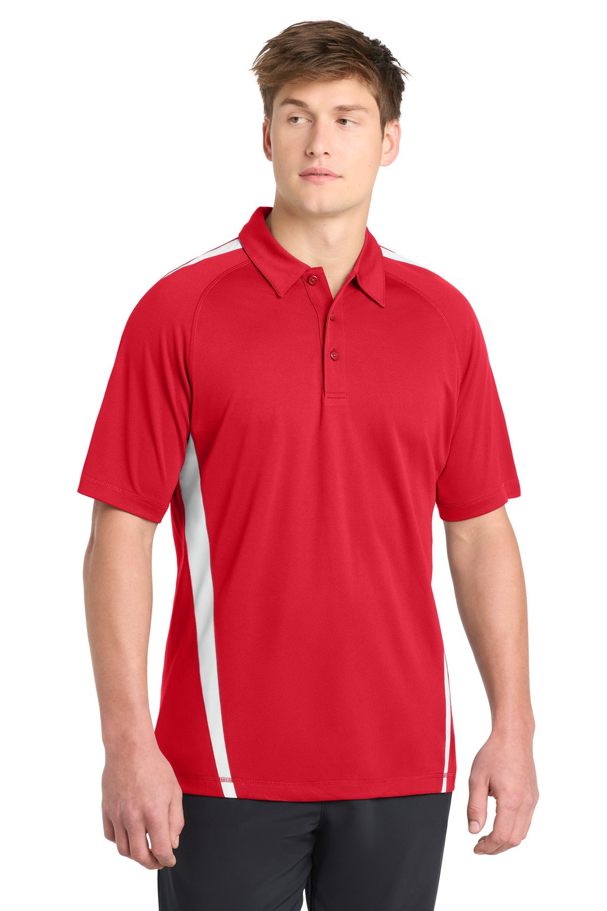 Sport-Tek ® PosiCharge ® Micro-Mesh Colorblock Polo. ST685