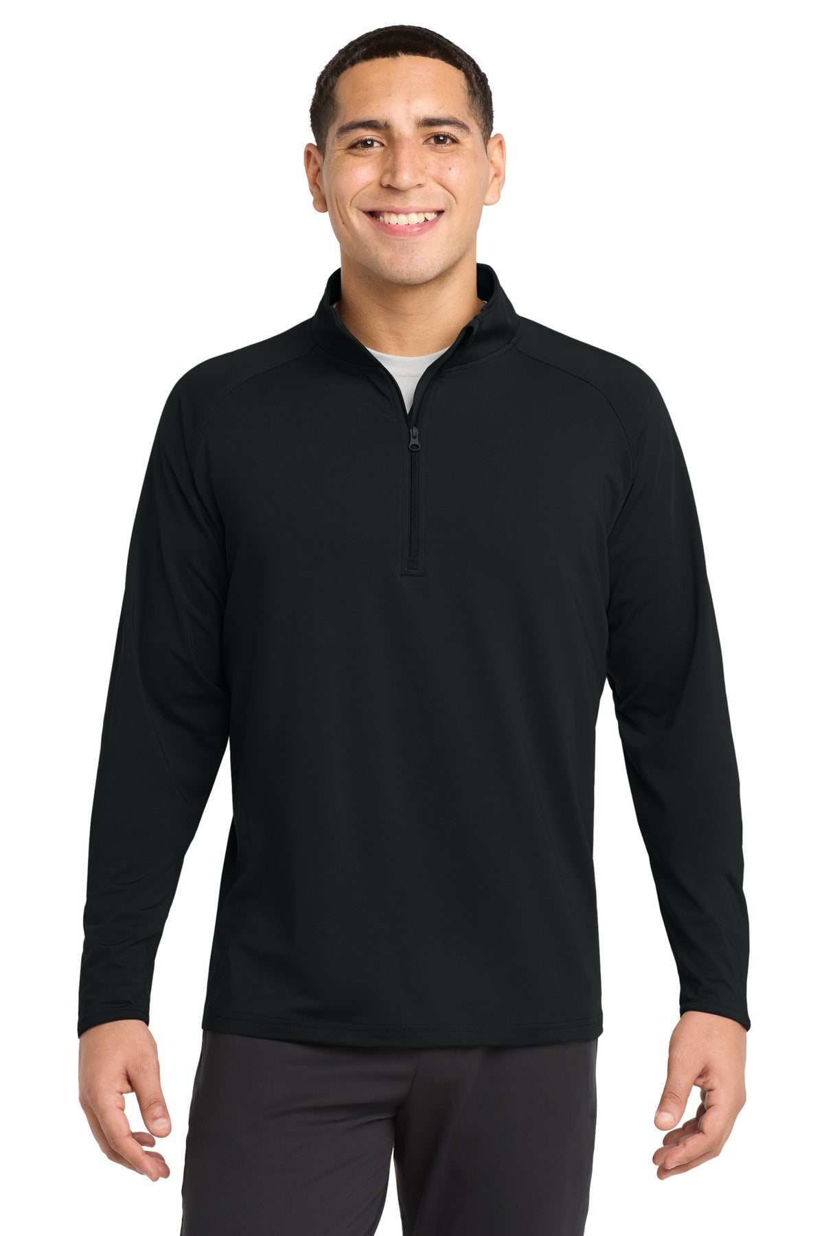 Sport-Tek ® Sport-Wick ® Stretch 1/4-Zip Pullover. ST850