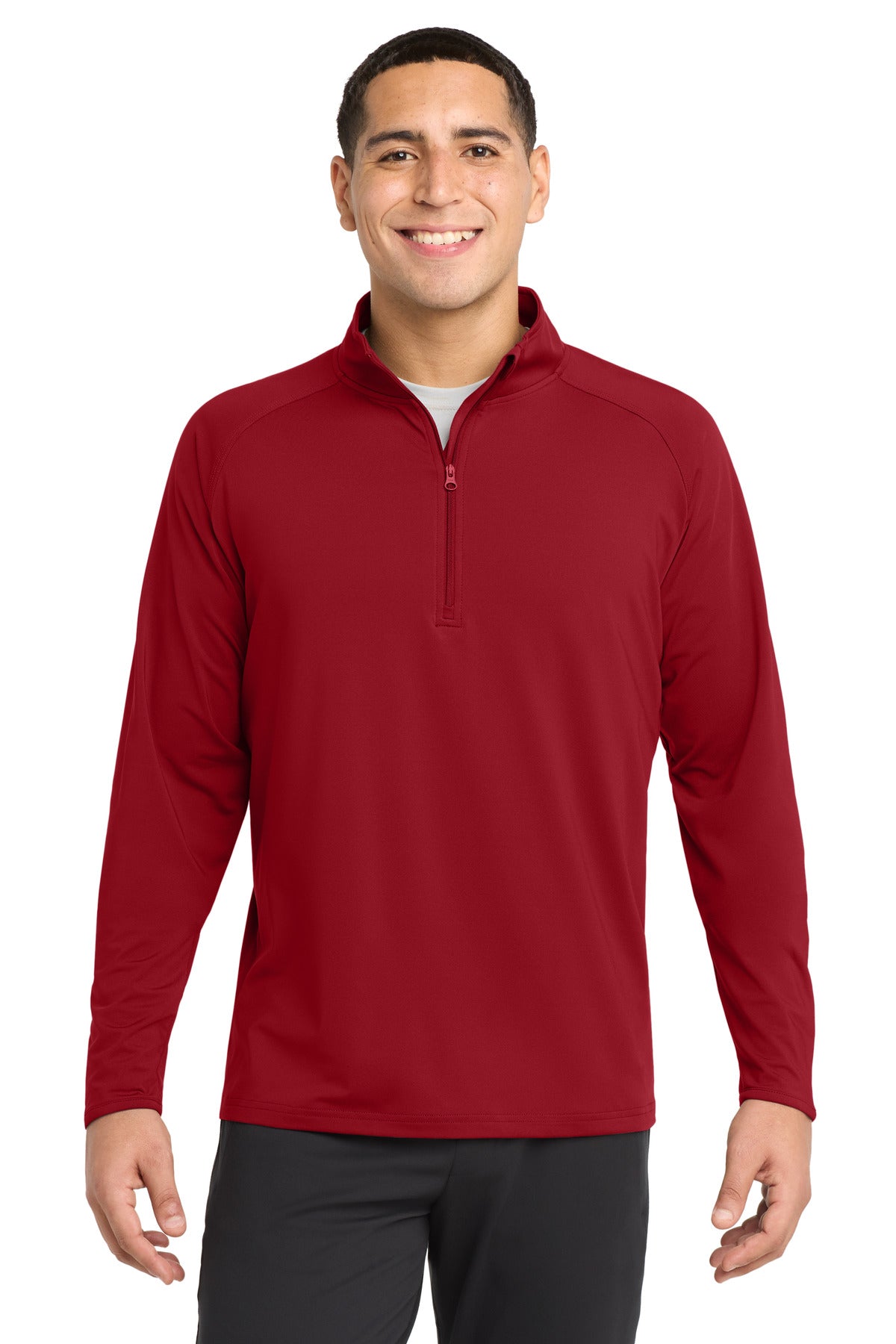 Sport-Tek ® Sport-Wick ® Stretch 1/4-Zip Pullover. ST850