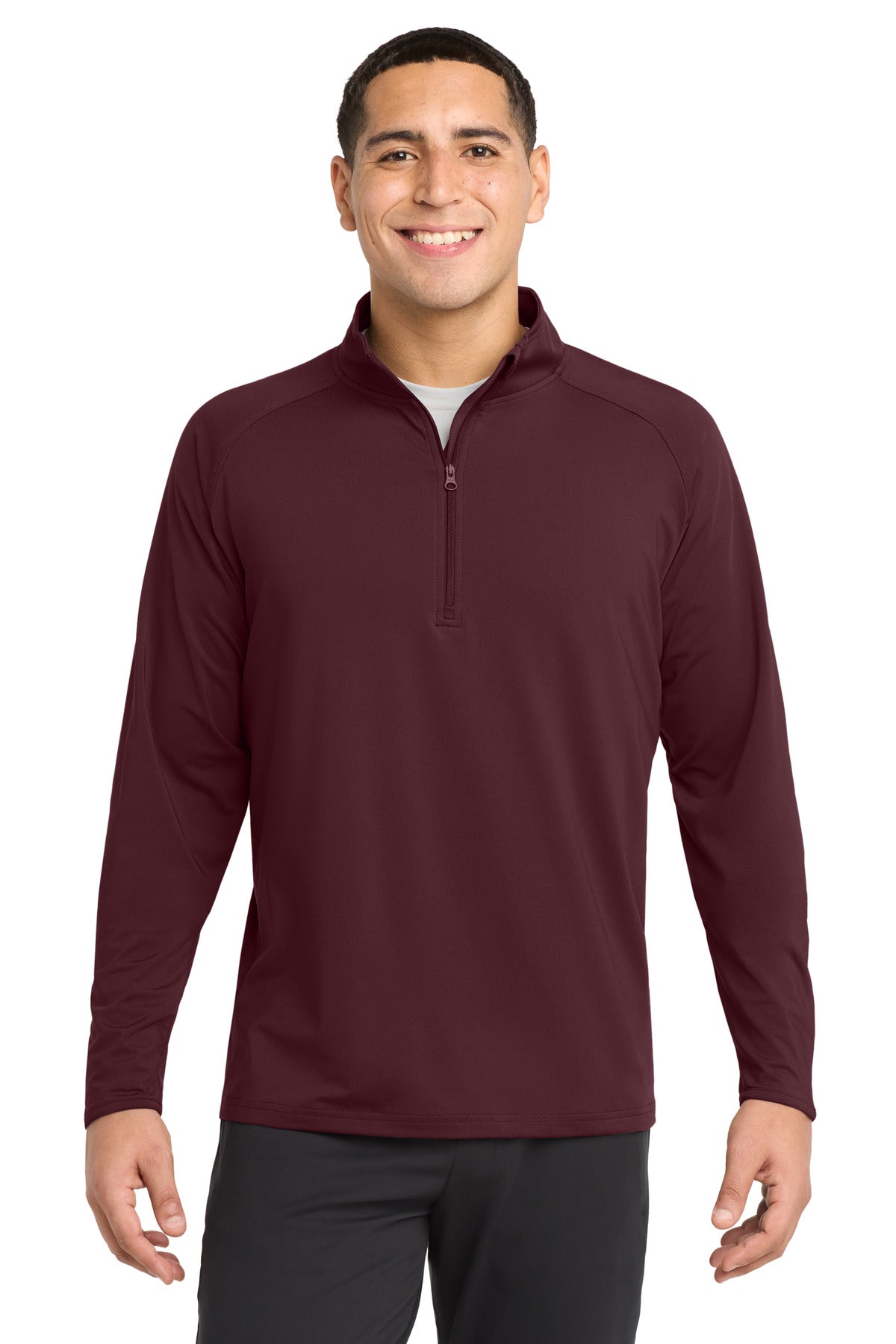 Sport-Tek ® Sport-Wick ® Stretch 1/4-Zip Pullover. ST850