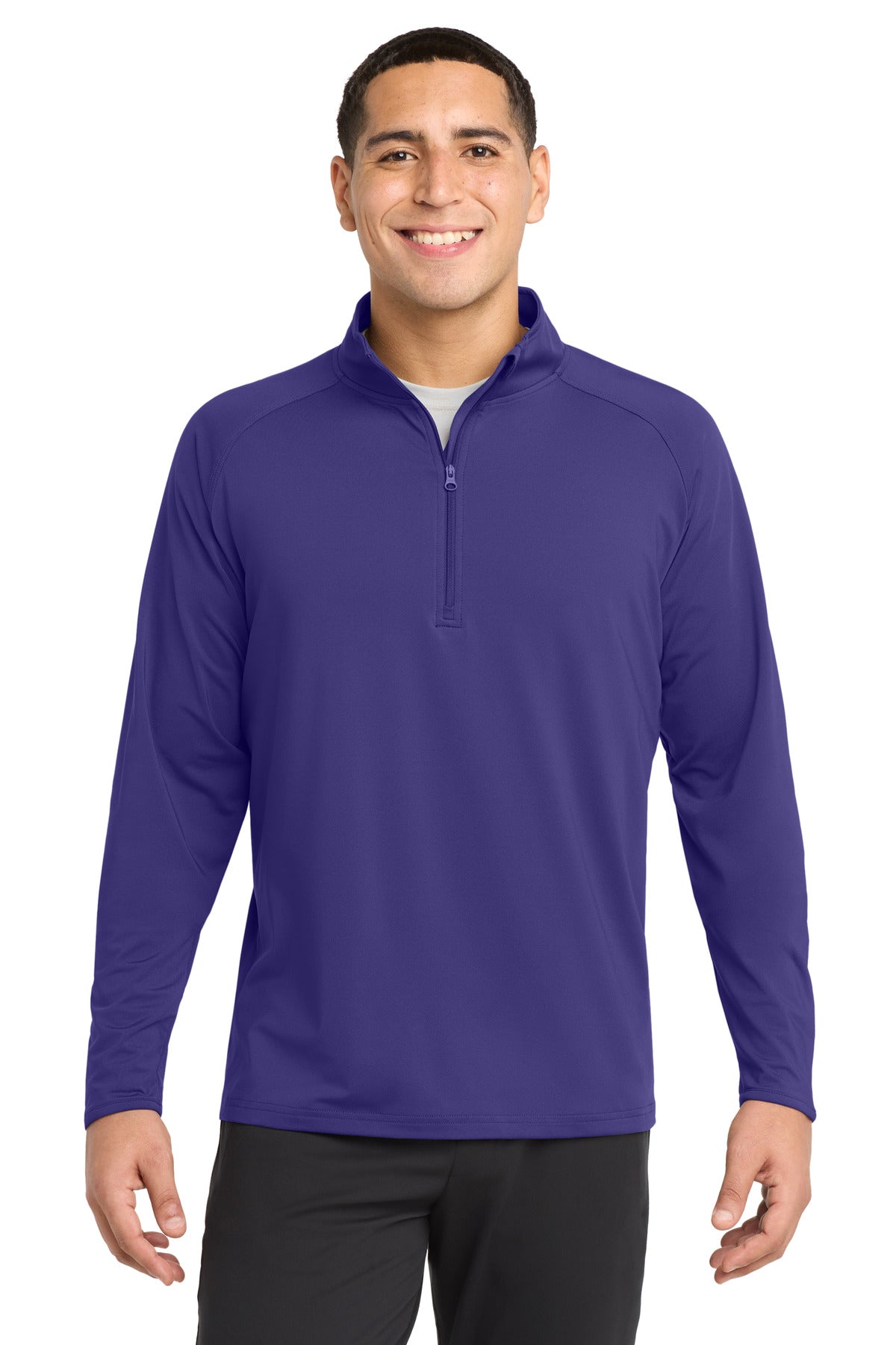 Sport-Tek ® Sport-Wick ® Stretch 1/4-Zip Pullover. ST850