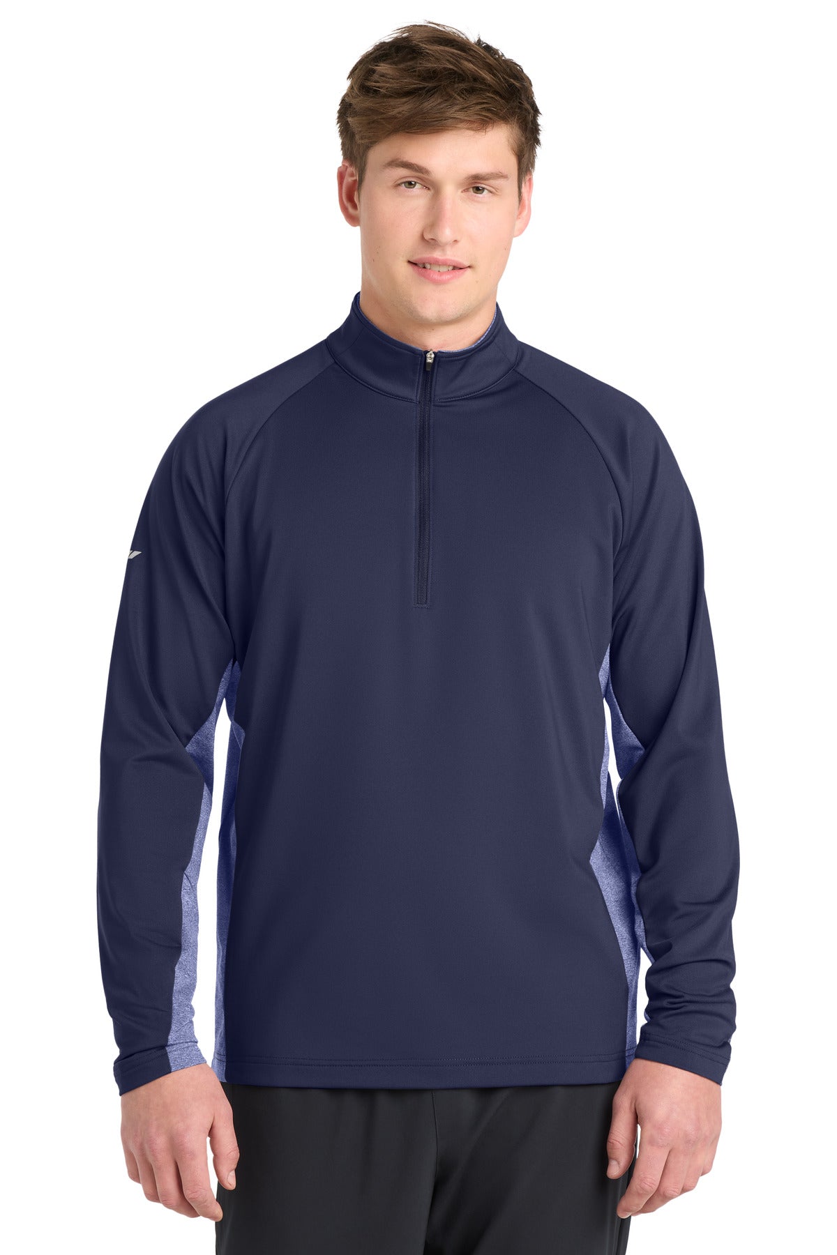 Sport-Tek ® Sport-Wick ® Stretch Contrast 1/4-Zip Pullover. ST854