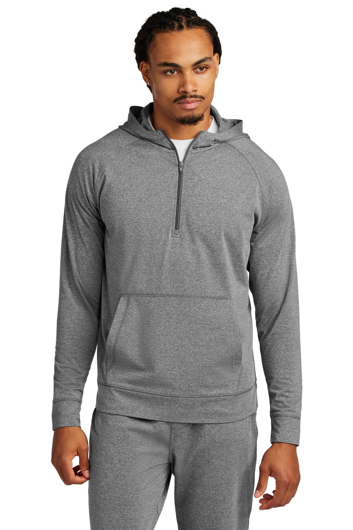 Sport-Tek ® Sport-Wick ® Stretch 1/2-Zip Hoodie ST856