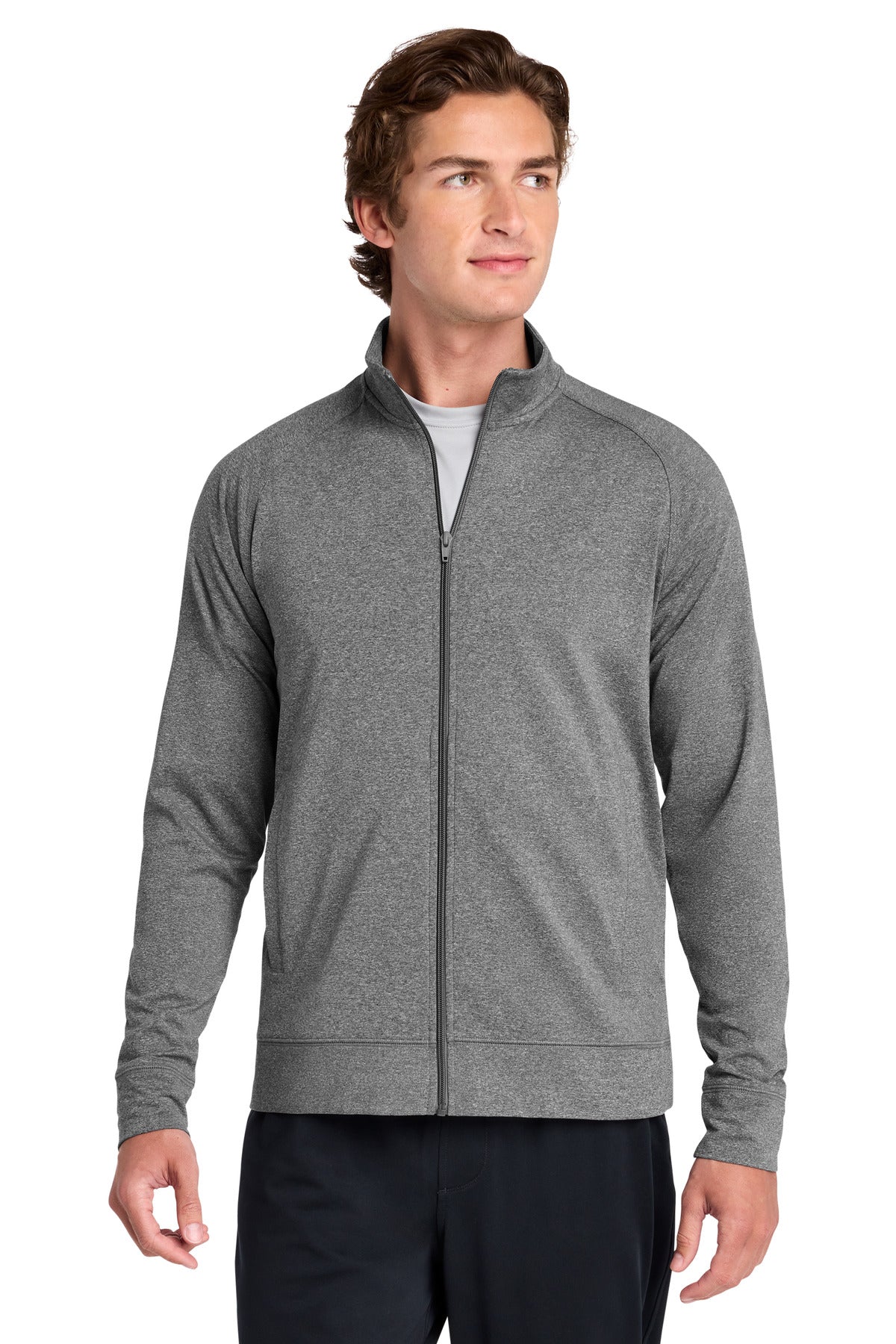 Sport-Tek ® Sport-Wick ® Stretch Full-Zip Cadet Jacket ST857