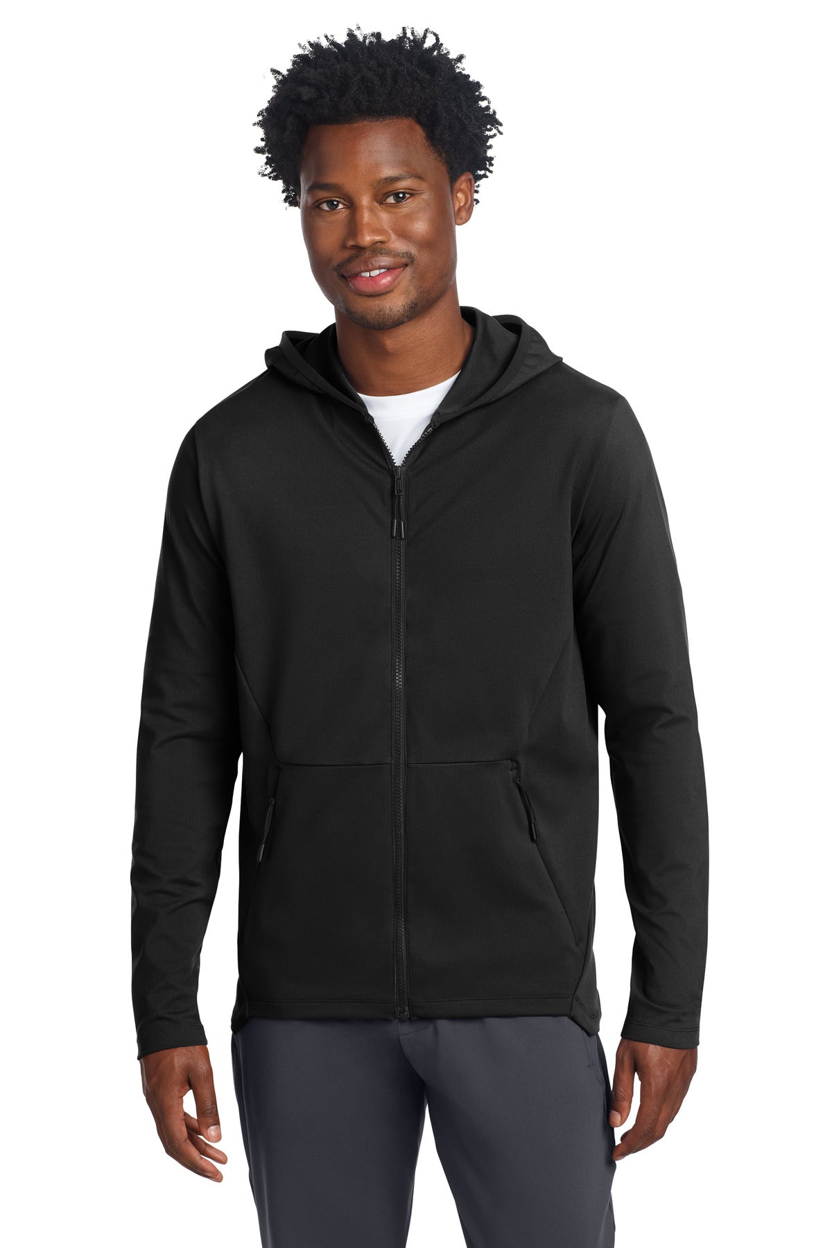 Sport-Tek ® Circuit Hooded Full-Zip ST870