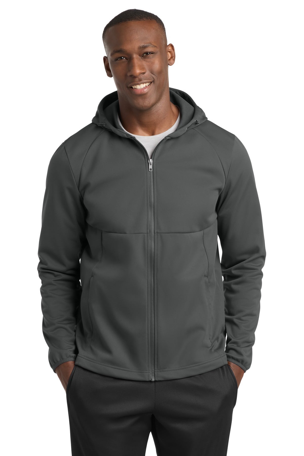 Sport-Tek ® Hooded Soft Shell Jacket ST980