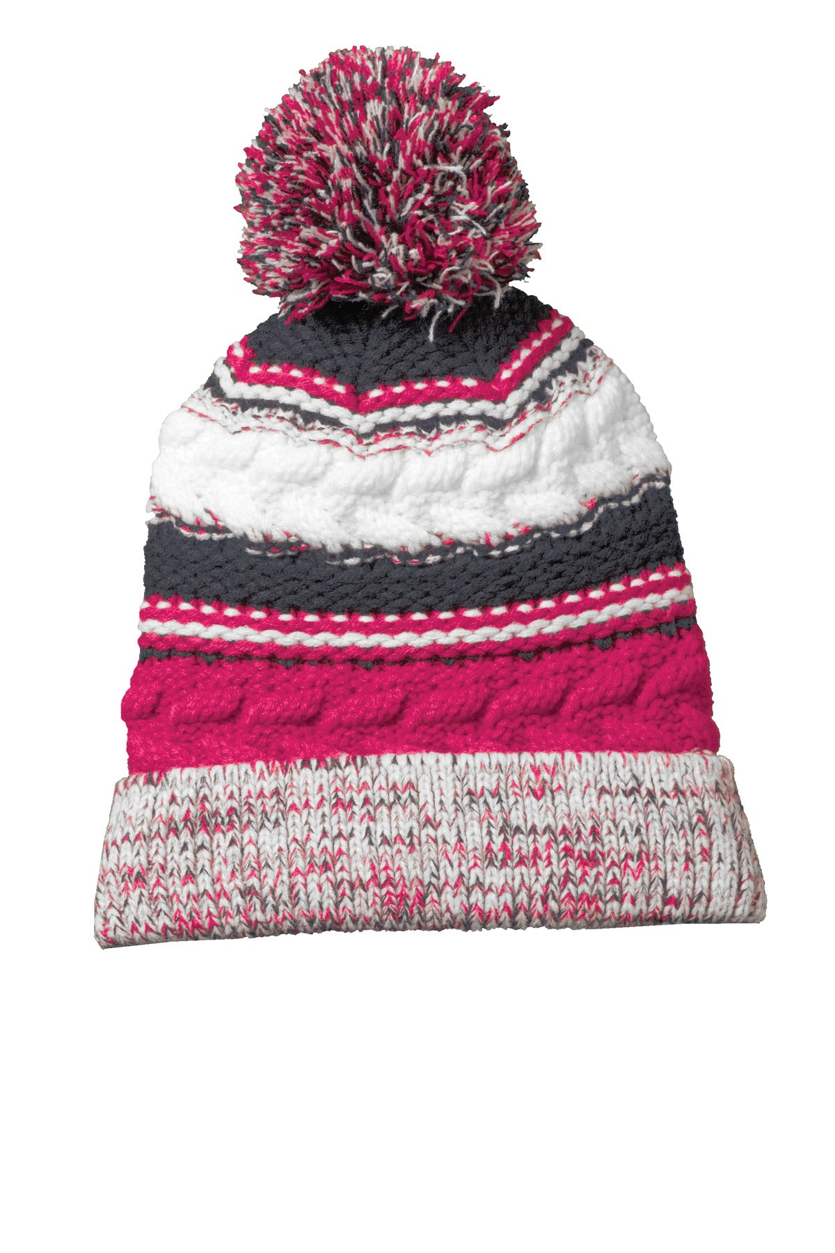 Sport-Tek ® Pom Pom Team Beanie. STC21