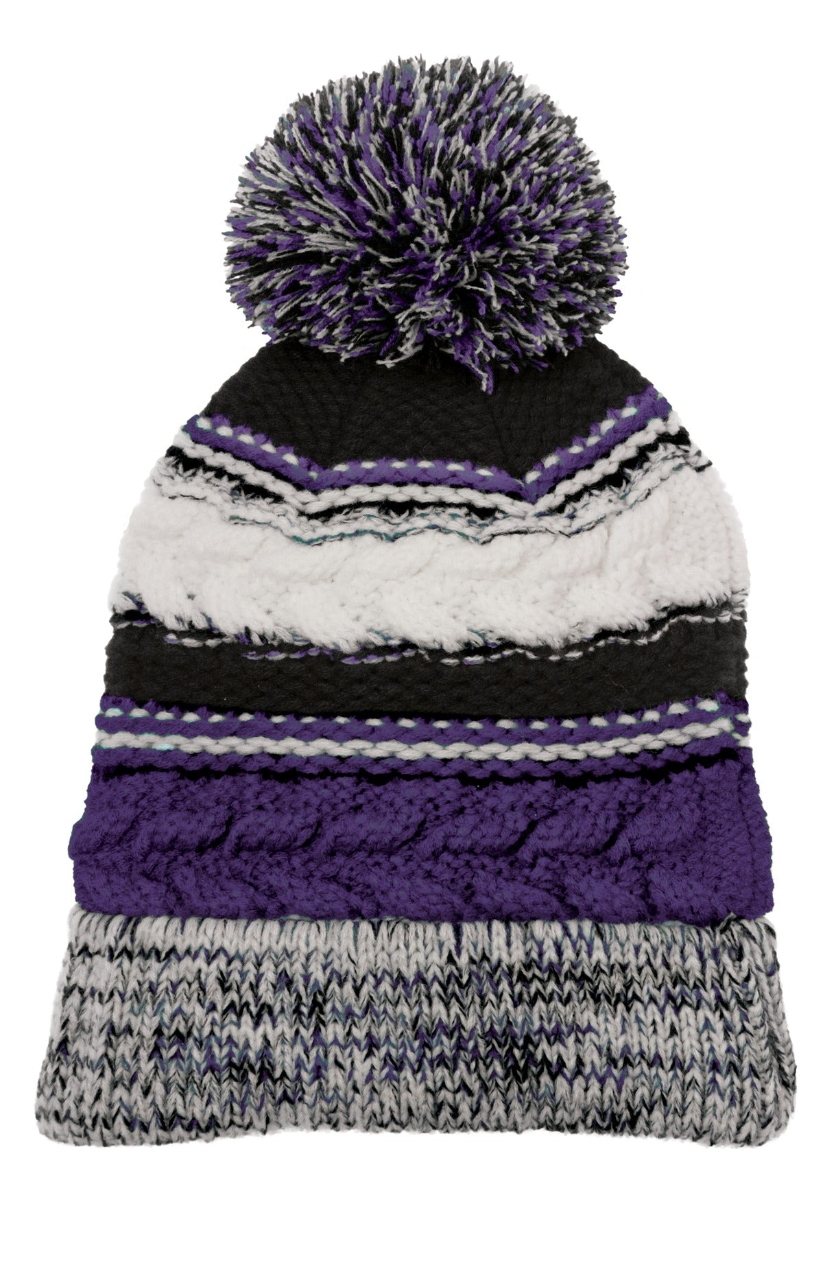 Sport-Tek ® Pom Pom Team Beanie. STC21