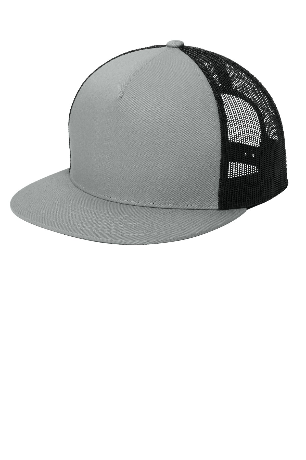 Sport-Tek ® YP Classics ® 5-Panel Classic Trucker Mesh Back Cap. STC38