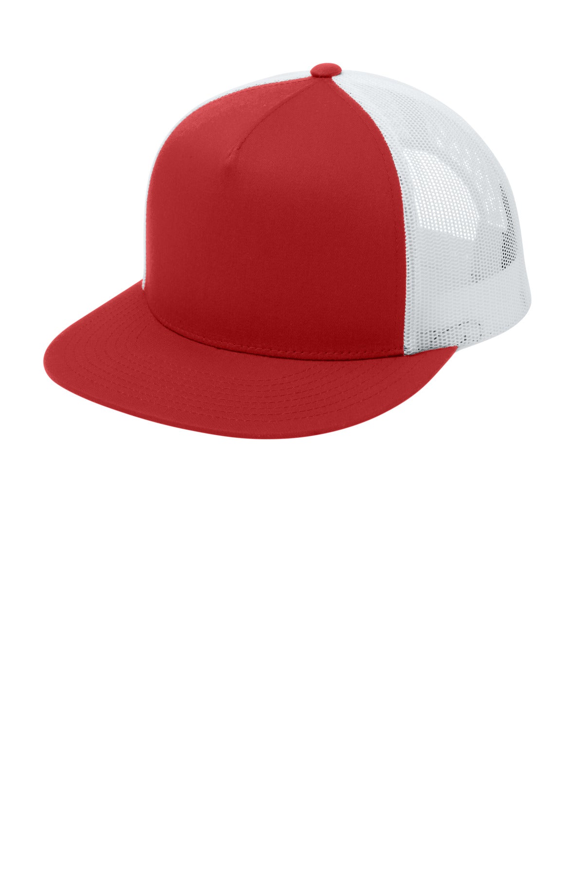 Sport-Tek ® YP Classics ® 5-Panel Classic Trucker Mesh Back Cap. STC38