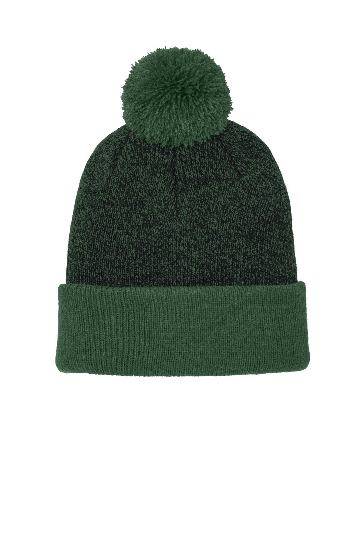 Sport-Tek ® Halftime Heather Pom Beanie STC68