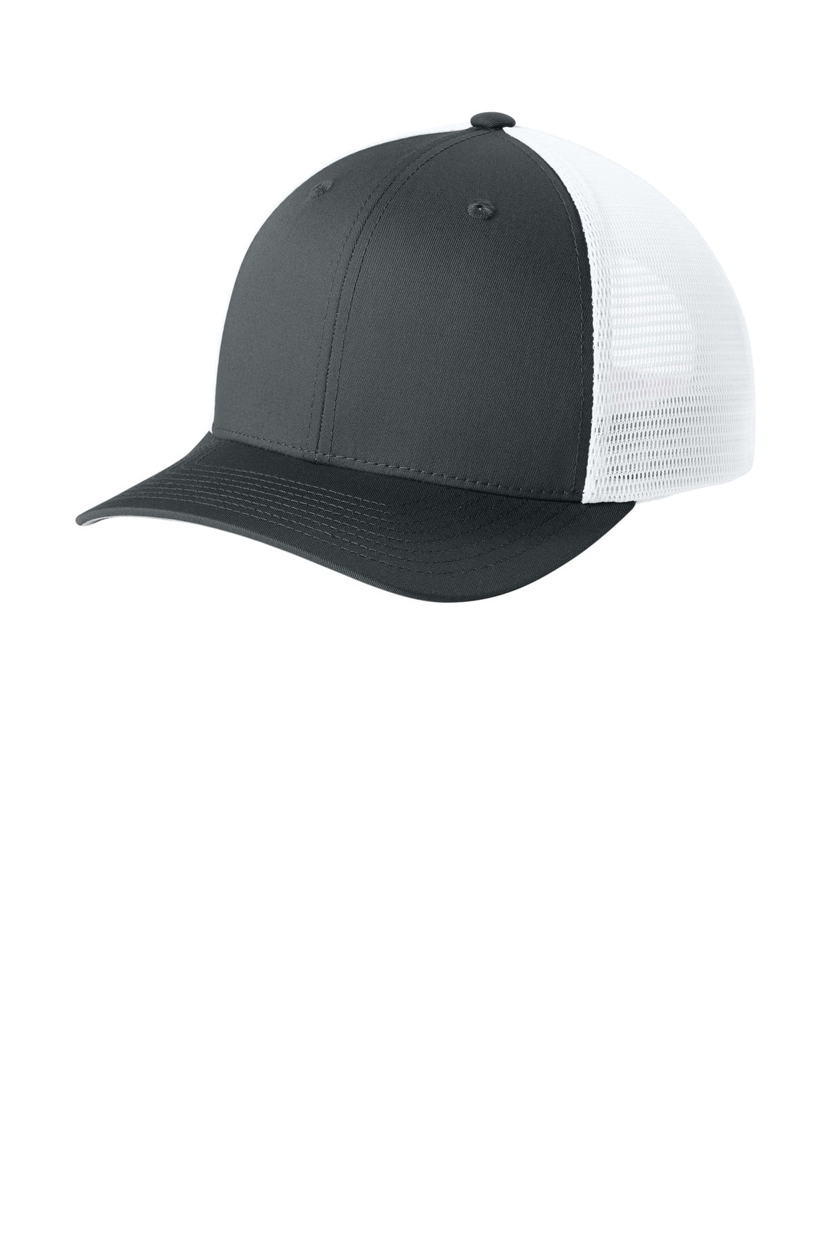 Sport-Tek ® Stretch-Tek Snapback Trucker Cap STC74