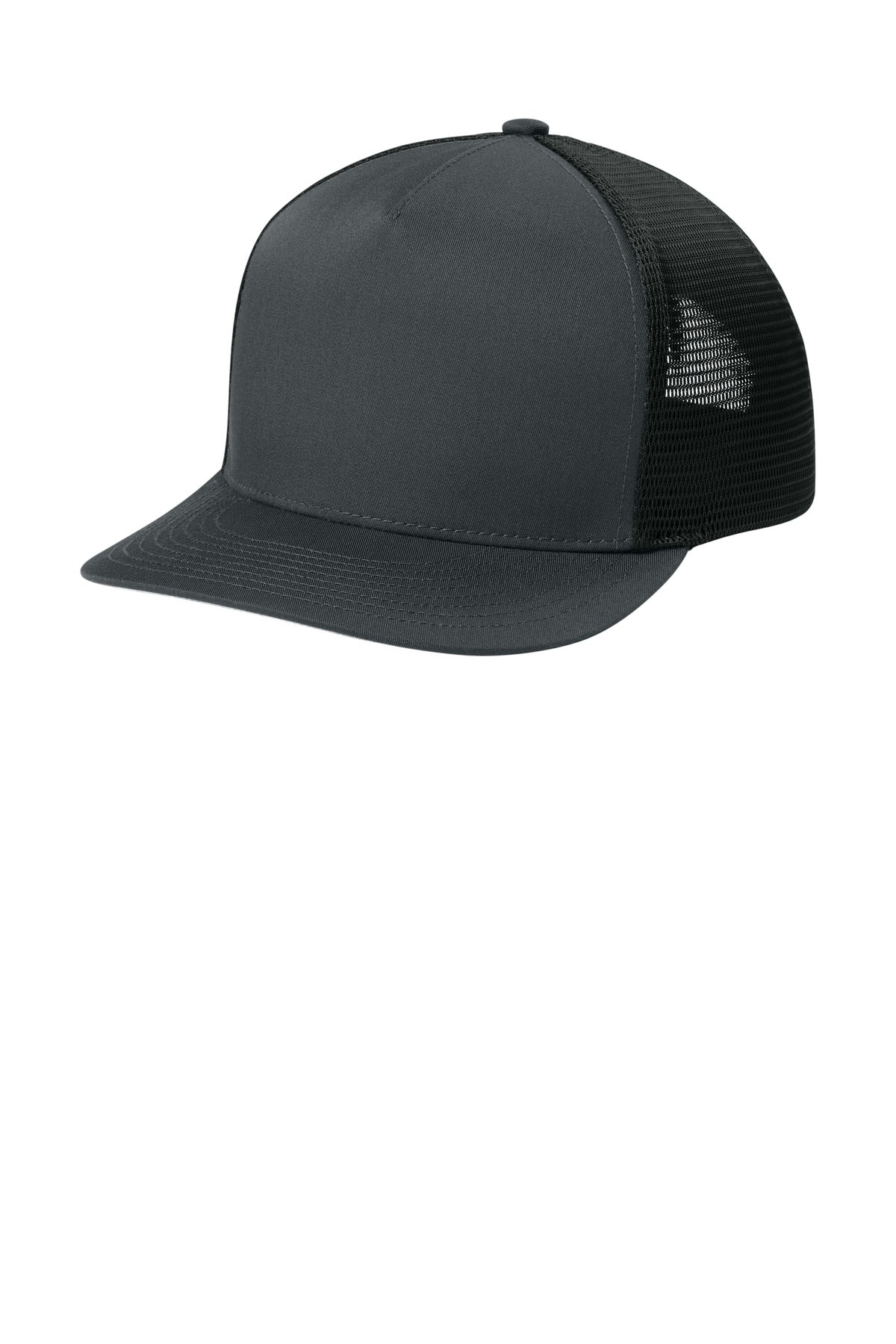 Sport-Tek ® Stretch-Tek 5-Panel Trucker Cap STC75