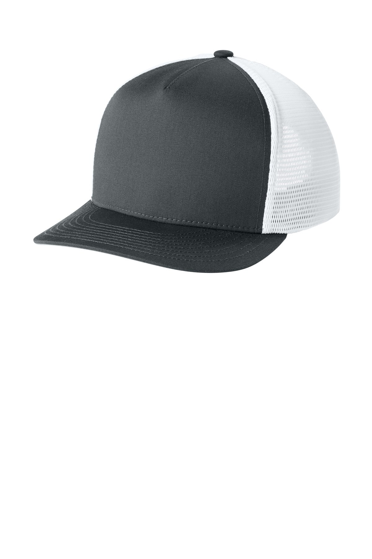 Sport-Tek ® Stretch-Tek 5-Panel Trucker Cap STC75