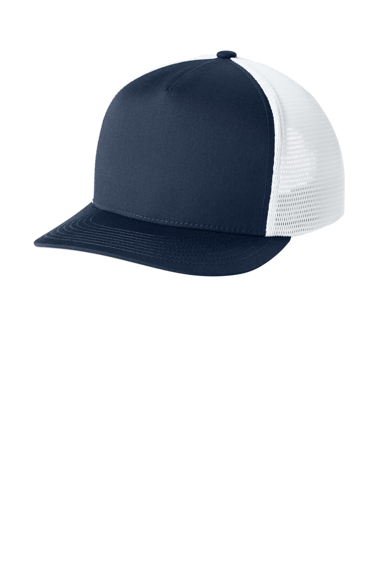 Sport-Tek ® Stretch-Tek 5-Panel Trucker Cap STC75