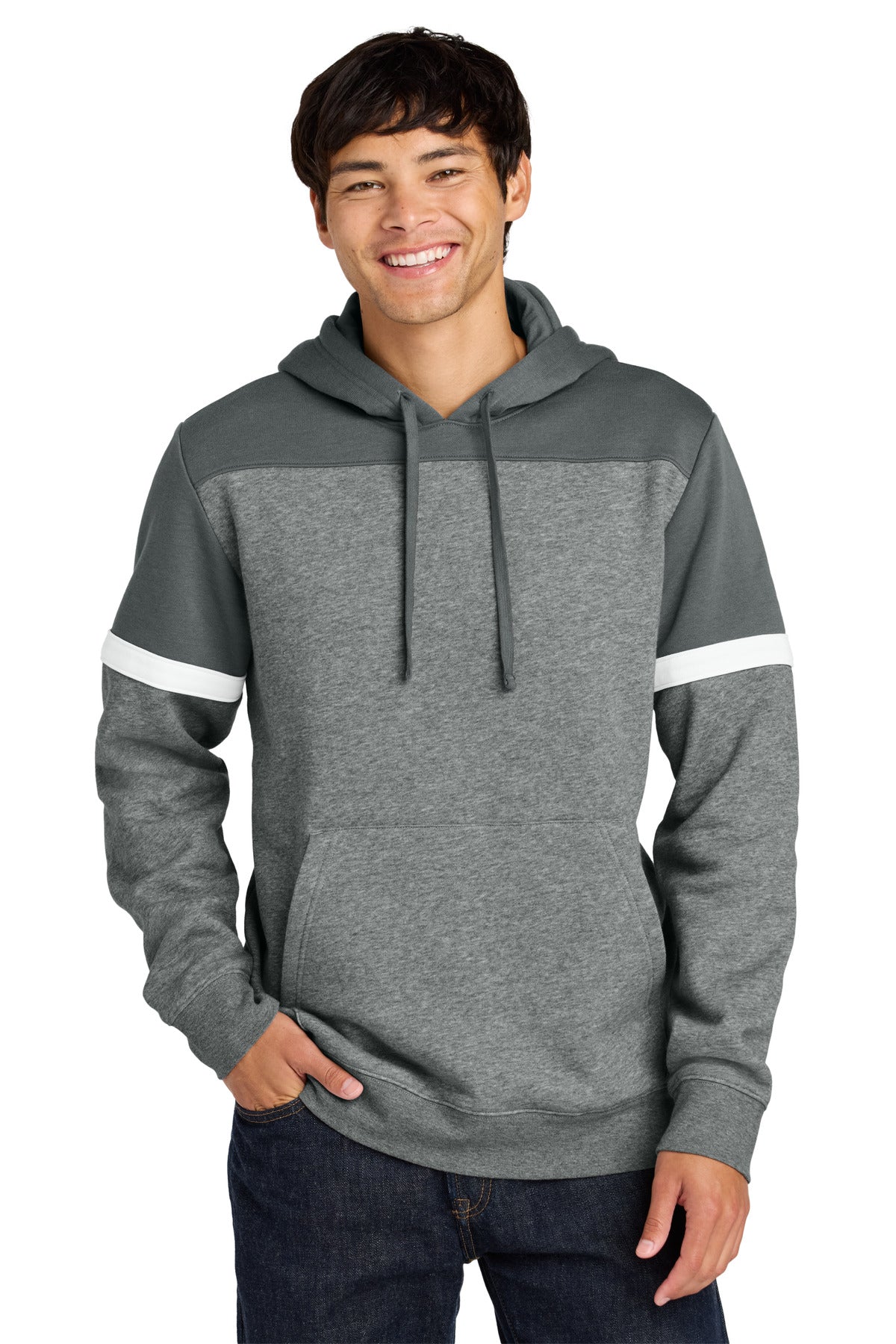 Sport-Tek ® Drive Fleece Colorblock Hoodie STF205
