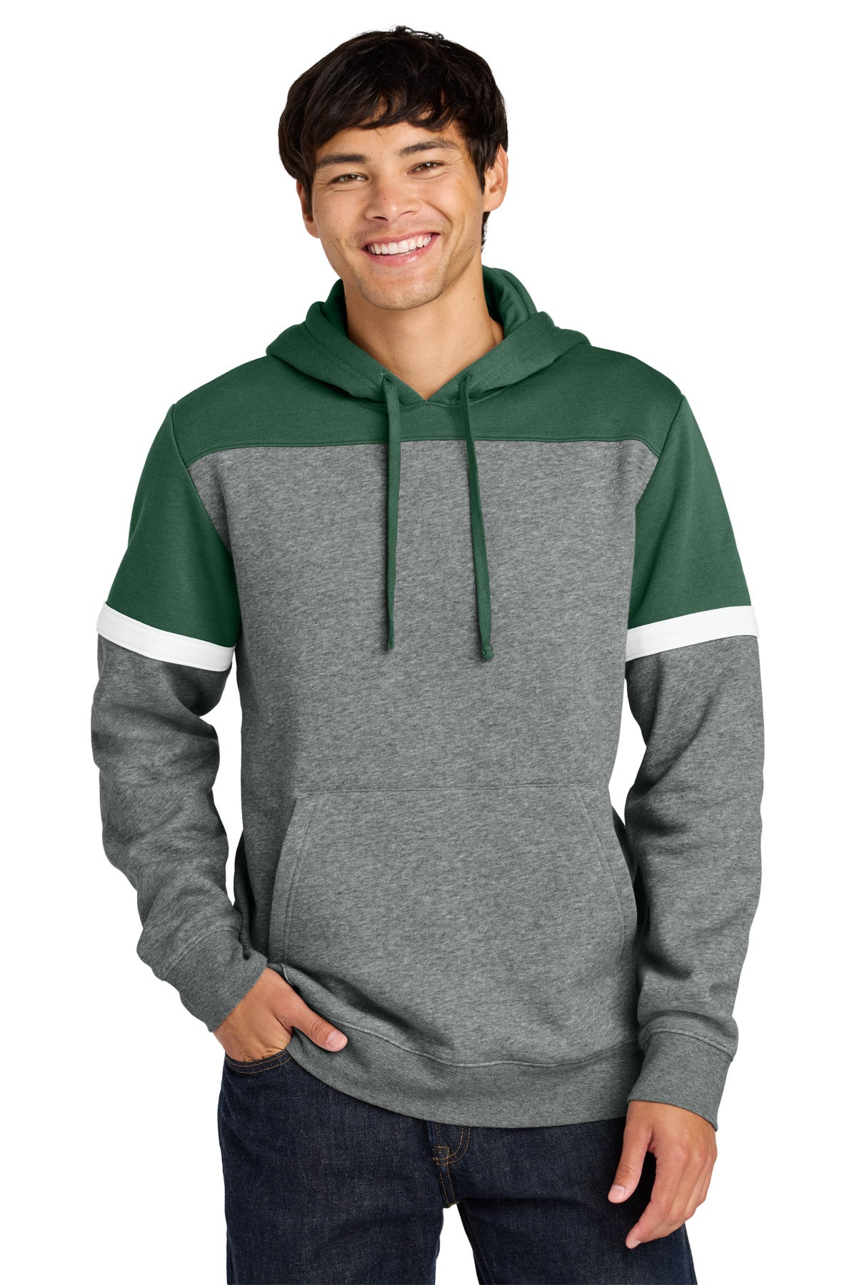 Sport-Tek ® Drive Fleece Colorblock Hoodie STF205