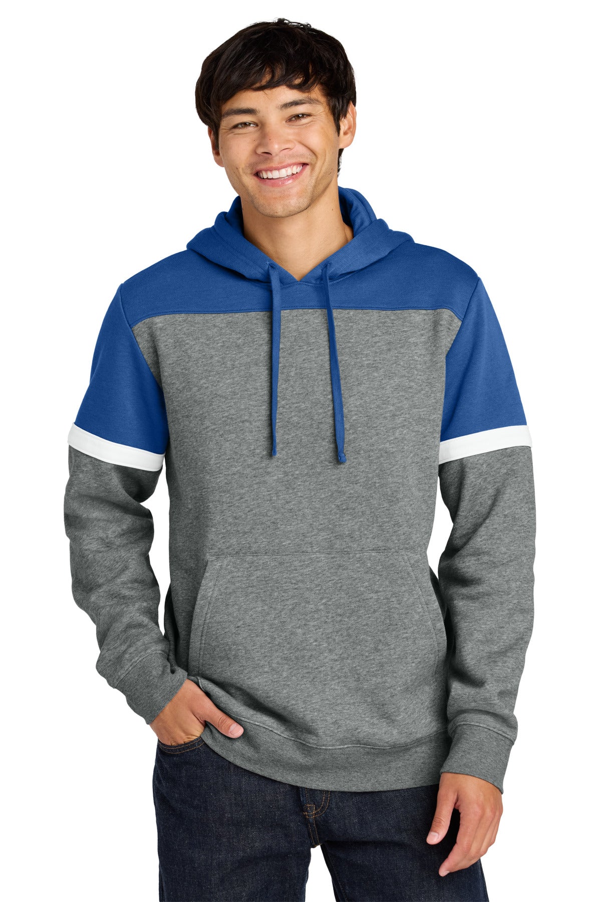 Sport-Tek ® Drive Fleece Colorblock Hoodie STF205