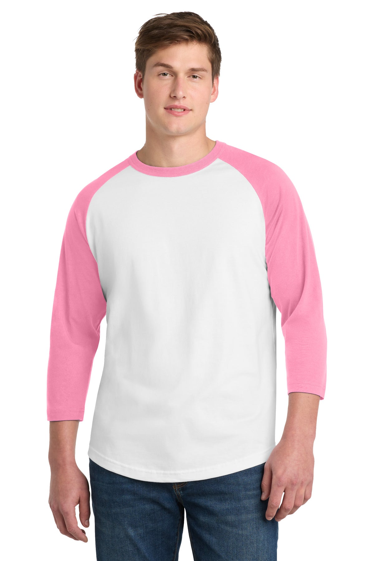 Sport-Tek ® Colorblock Raglan Jersey. T200