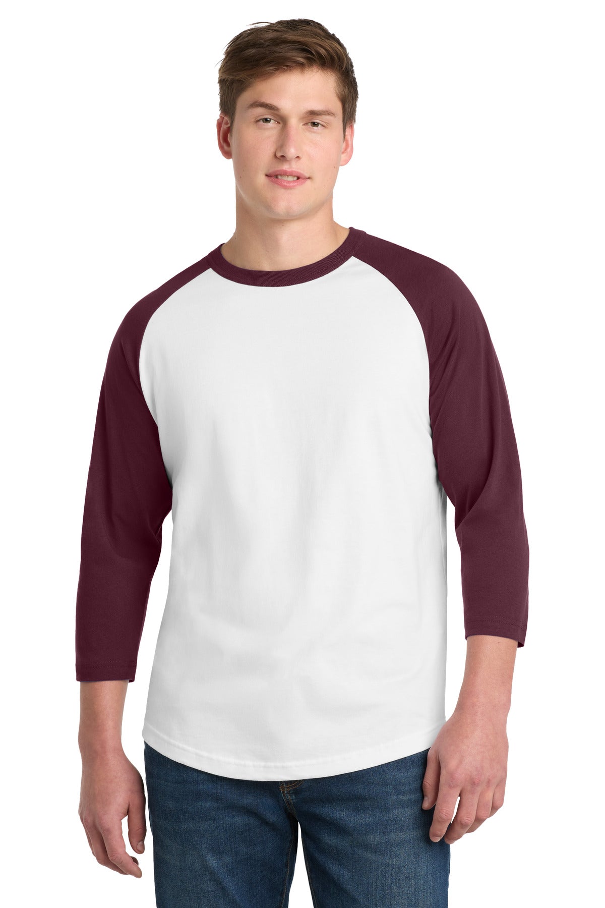 Sport-Tek ® Colorblock Raglan Jersey. T200