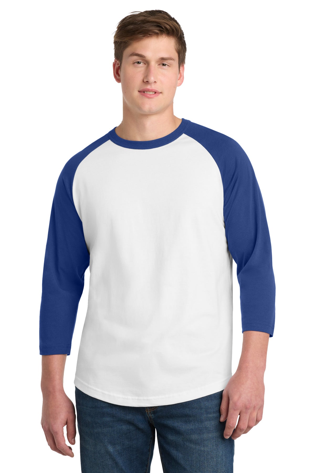 Sport-Tek ® Colorblock Raglan Jersey. T200