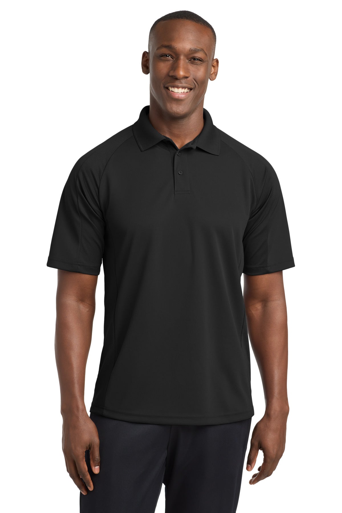 Sport-Tek ® Dri-Mesh® Pro Polo. T474