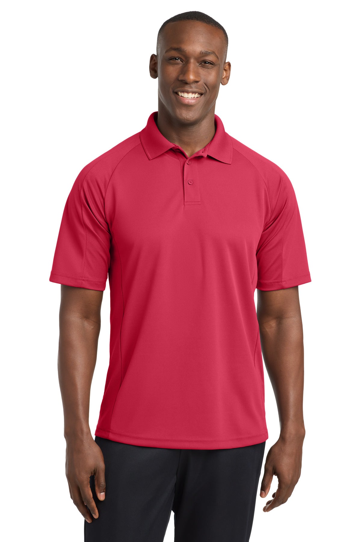 Sport-Tek ® Dri-Mesh® Pro Polo. T474