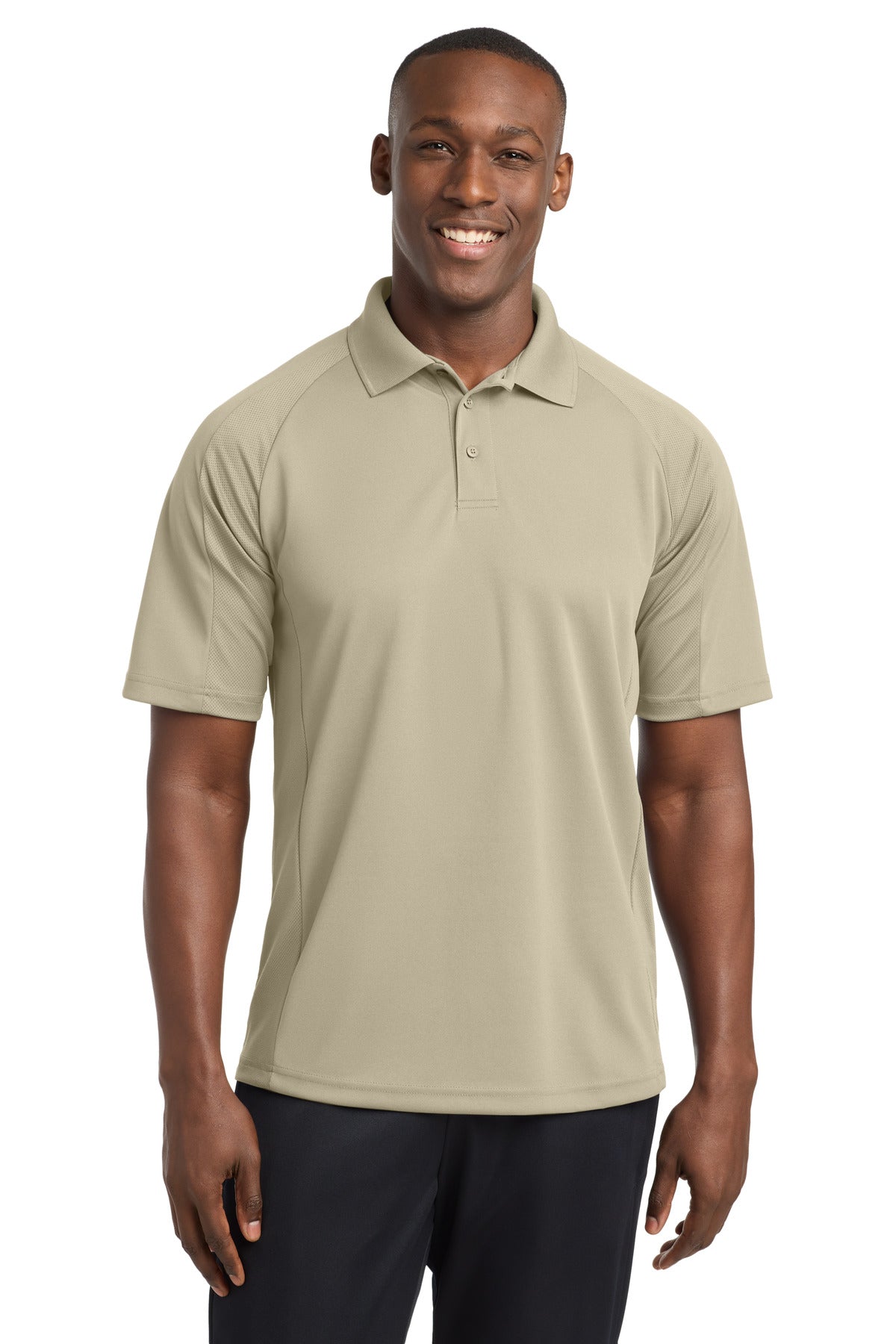 Sport-Tek ® Dri-Mesh® Pro Polo. T474