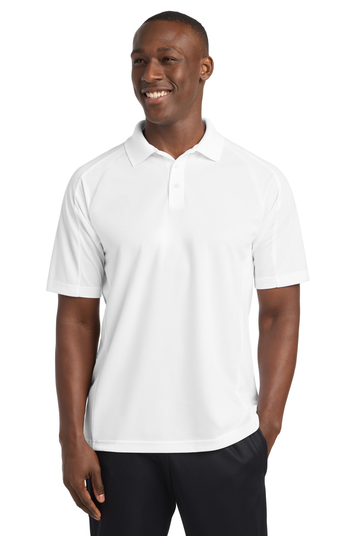 Sport-Tek ® Dri-Mesh® Pro Polo. T474