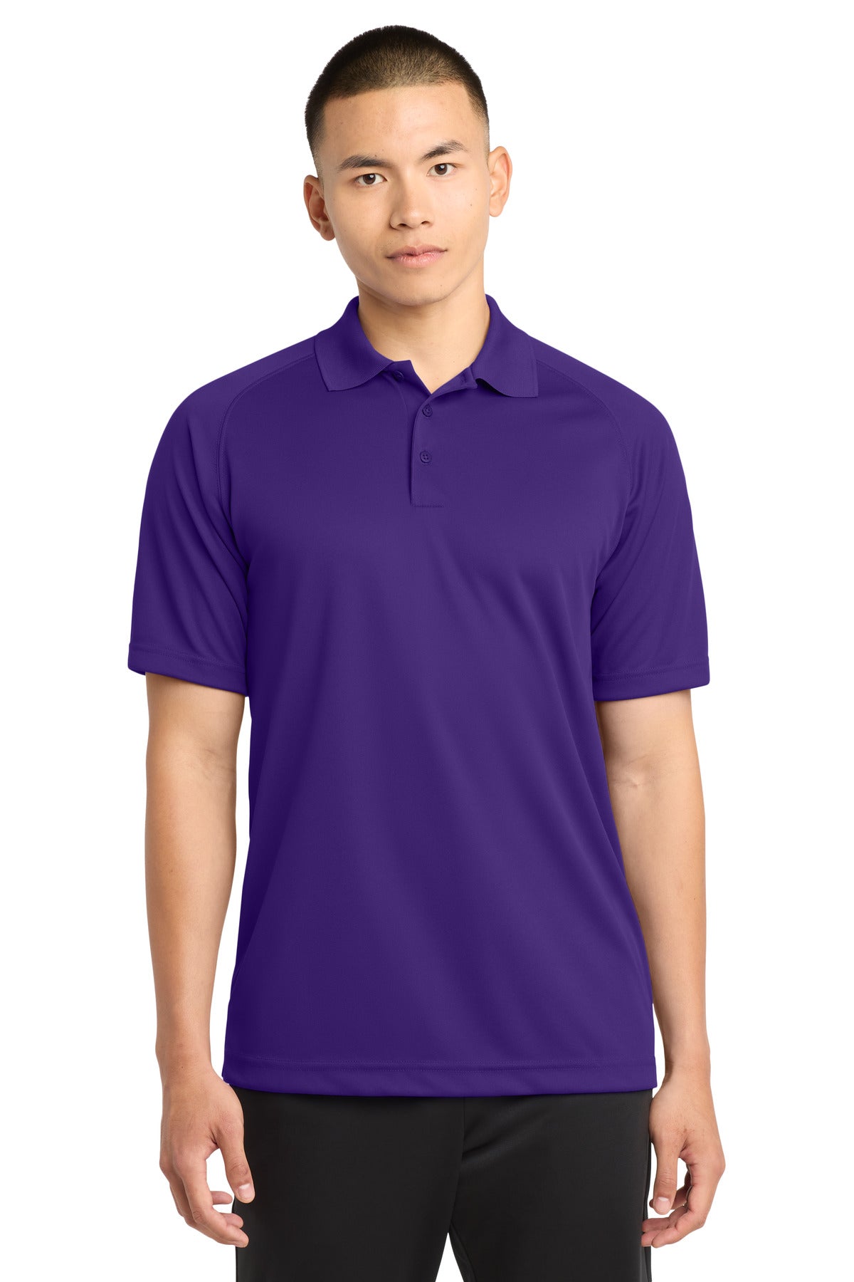 Sport-Tek ® Dry Zone ® Raglan Polo. T475