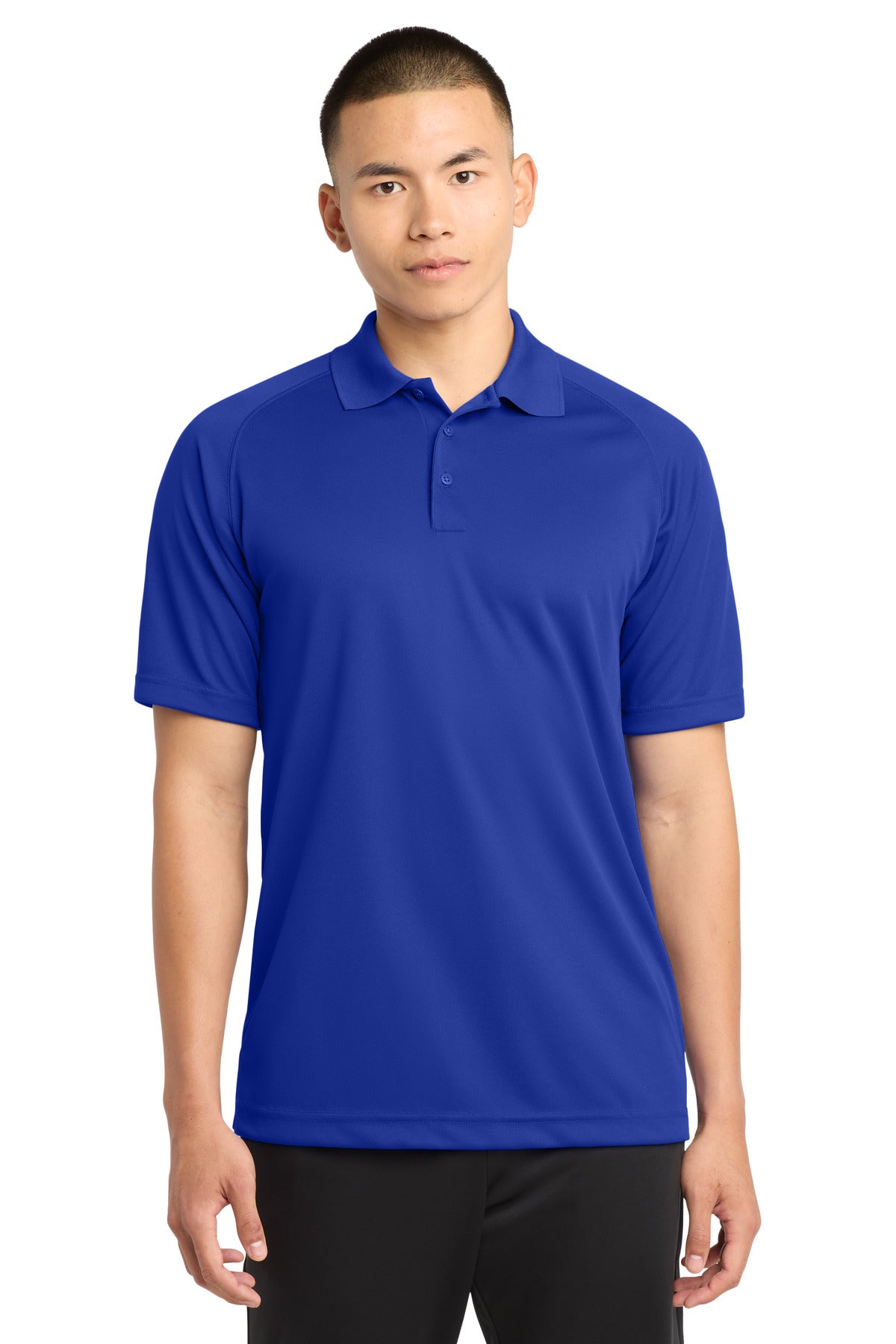 Sport-Tek ® Dry Zone ® Raglan Polo. T475