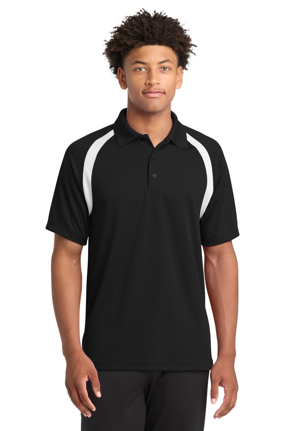 Sport-Tek ® Dry Zone ® Colorblock Raglan Polo. T476