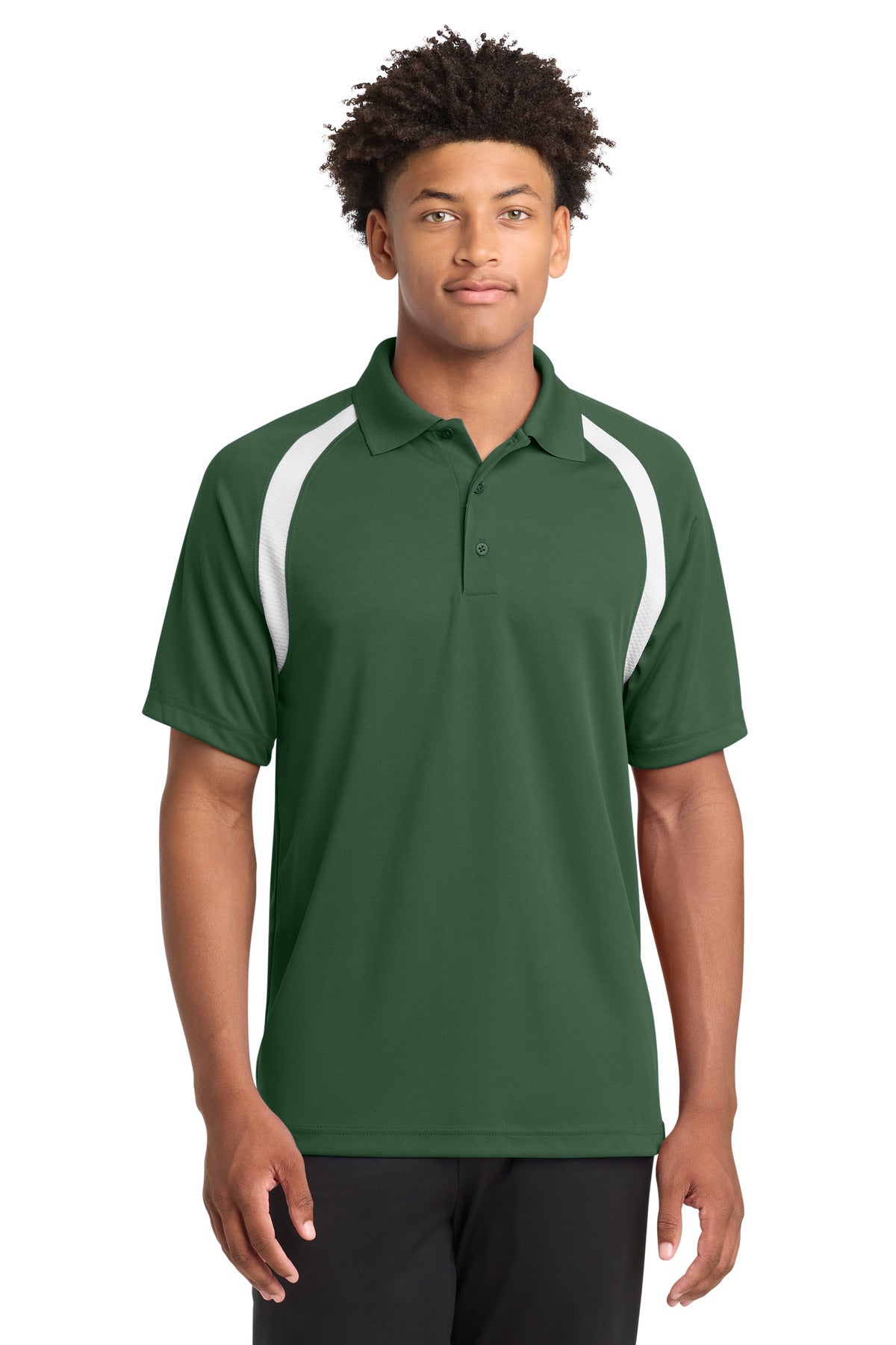 Sport-Tek ® Dry Zone ® Colorblock Raglan Polo. T476