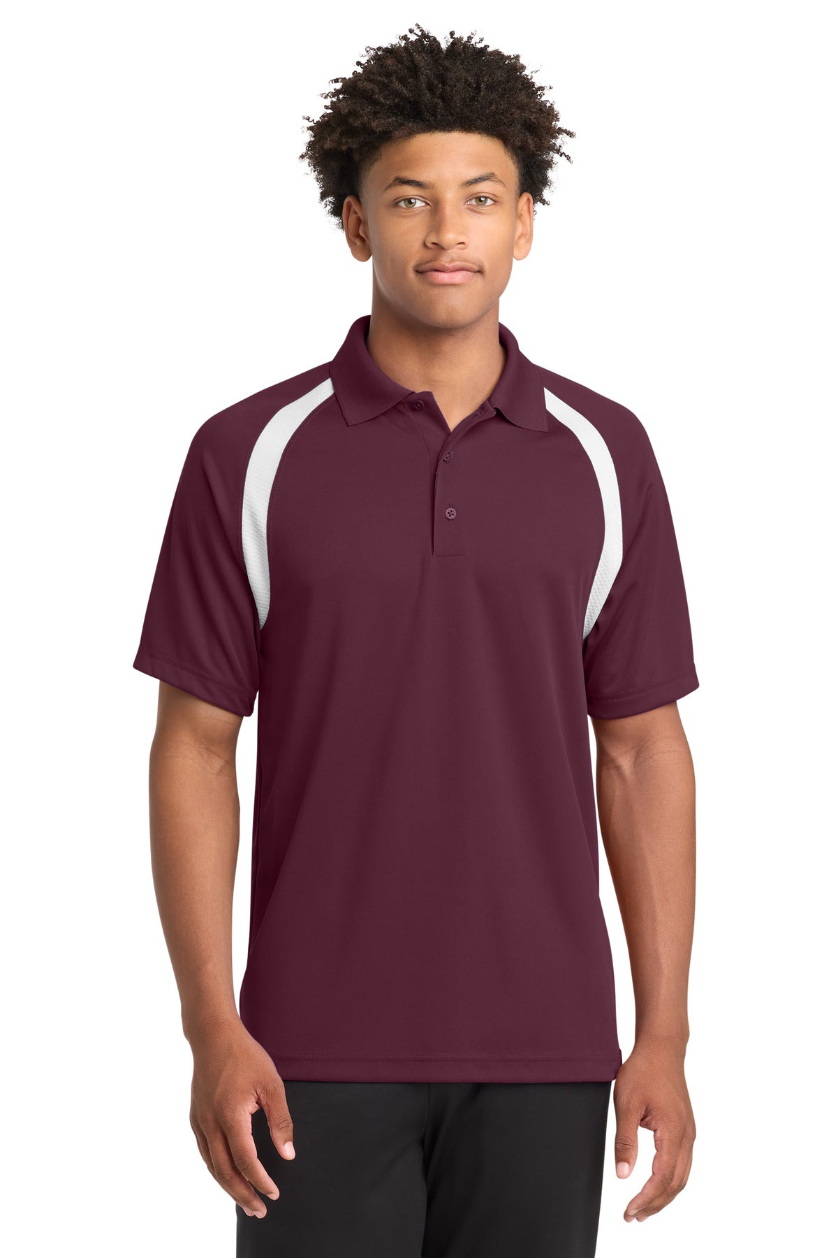 Sport-Tek ® Dry Zone ® Colorblock Raglan Polo. T476