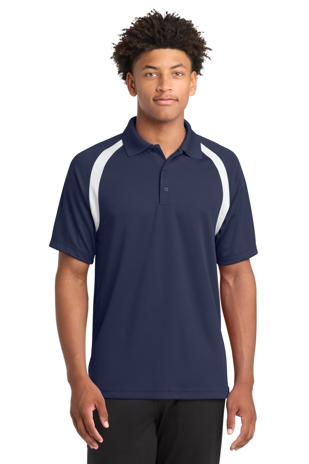 Sport-Tek ® Dry Zone ® Colorblock Raglan Polo. T476