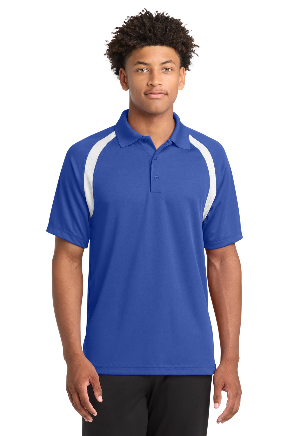 Sport-Tek ® Dry Zone ® Colorblock Raglan Polo. T476