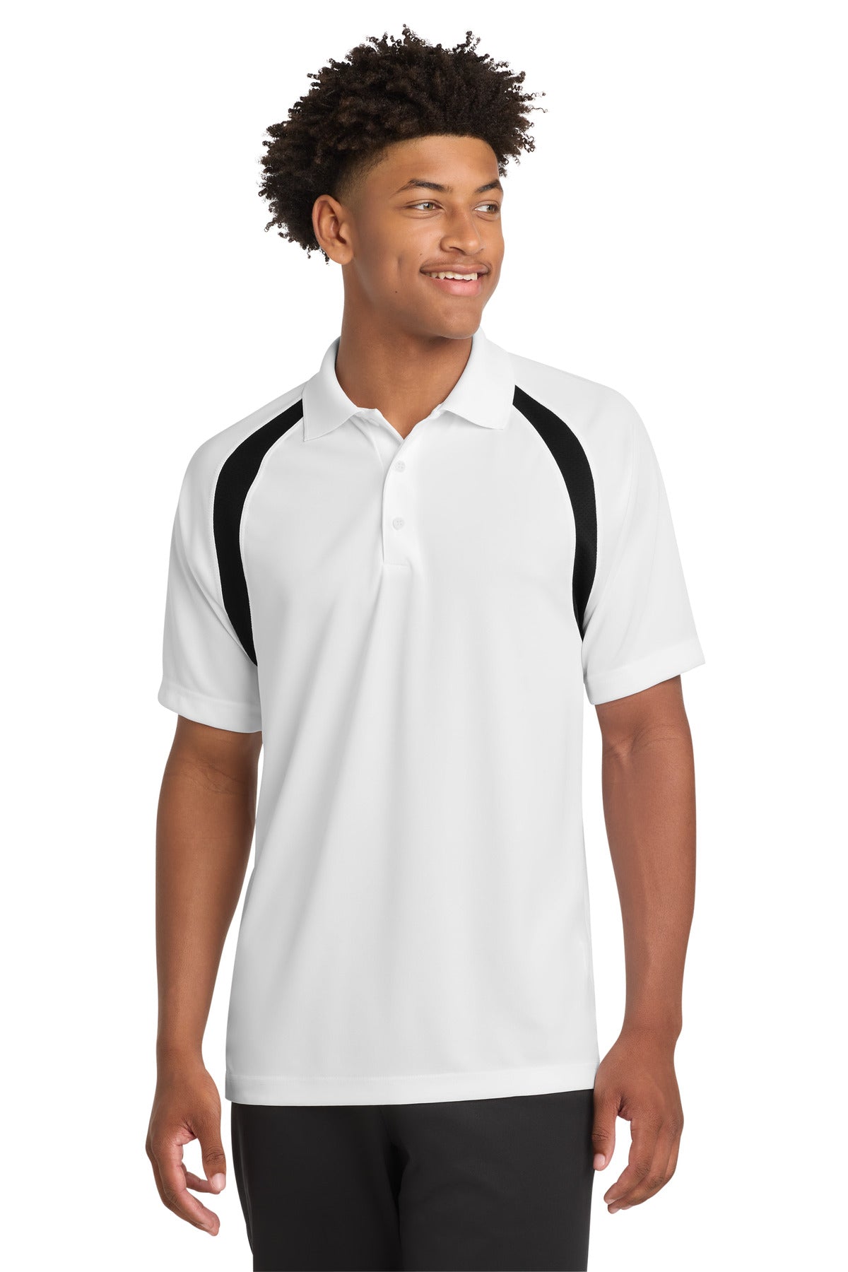 Sport-Tek ® Dry Zone ® Colorblock Raglan Polo. T476