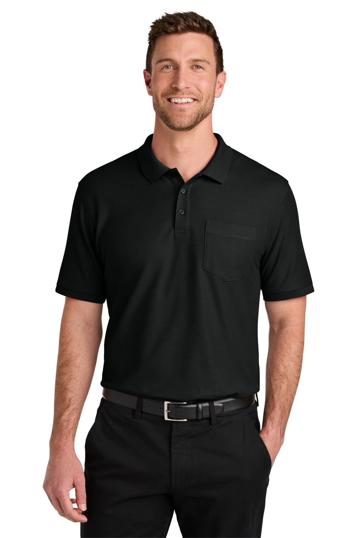 Port Authority ® Tall Wearever Signature Pique Pocket Polo TLK200P
